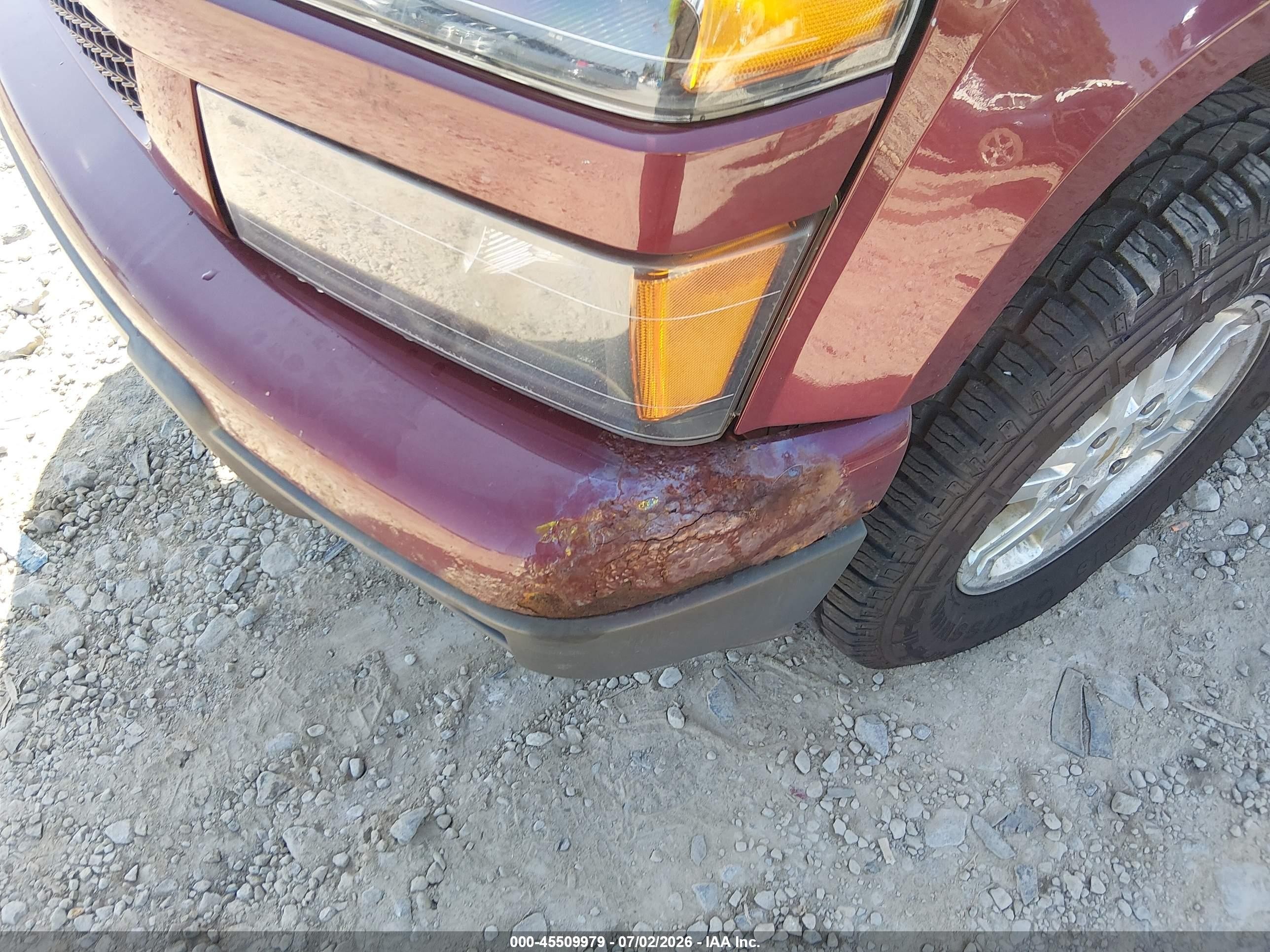 2009 Chevrolet Colorado Lt Maroon vin: 1GCDT19E298138036