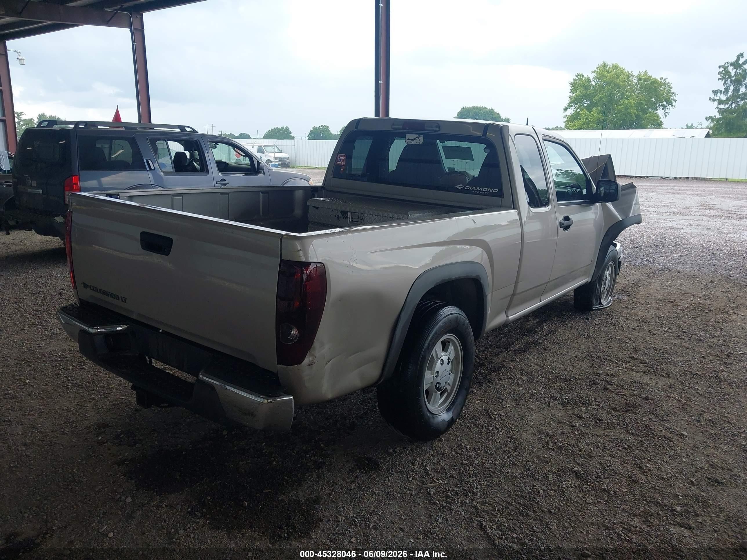 2007 Chevrolet Colorado Lt Tan vin: 1GCDT19E378186318