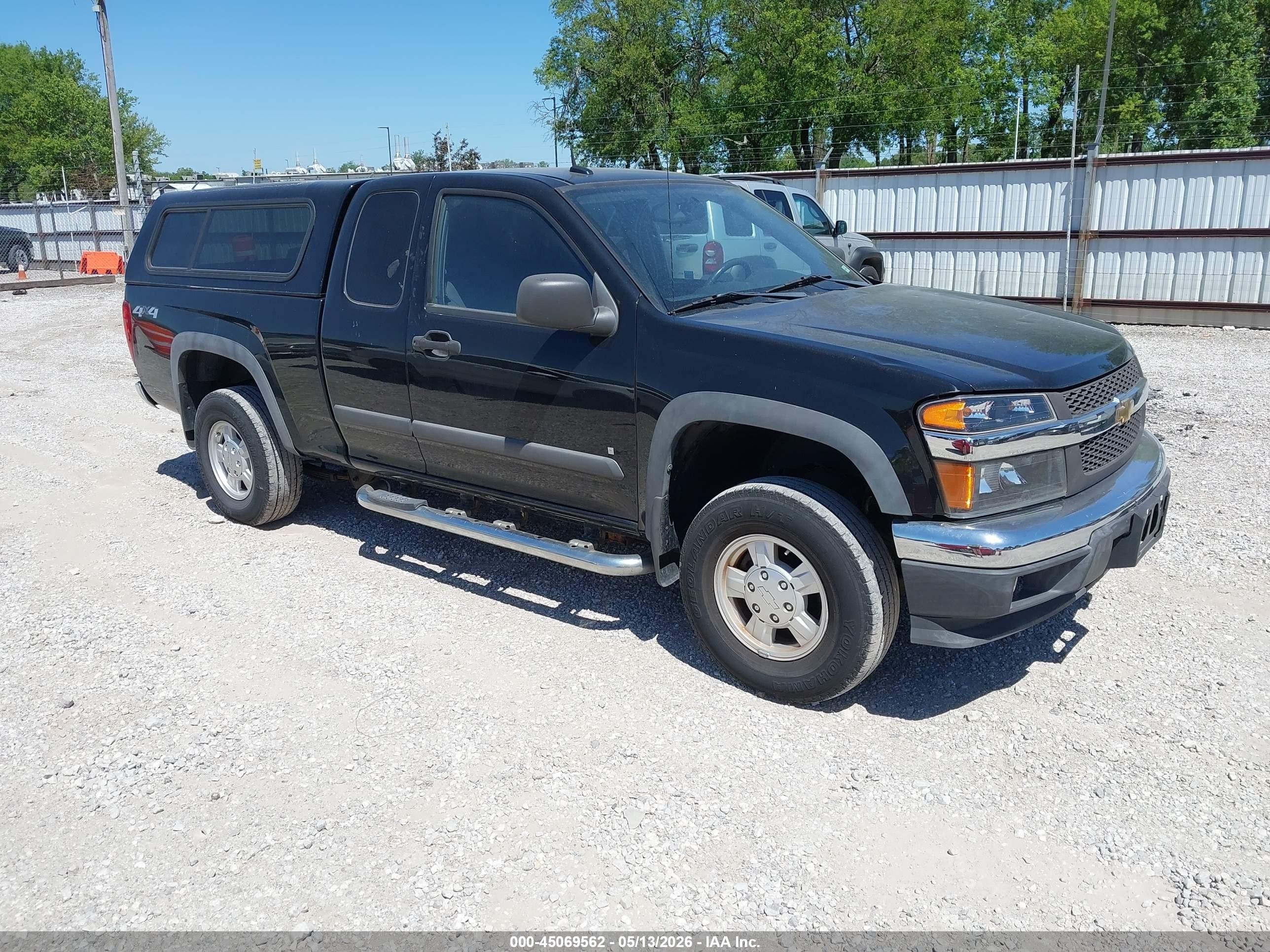 2008 Chevrolet Colorado Lt Черный vin: 1GCDT19E388118814