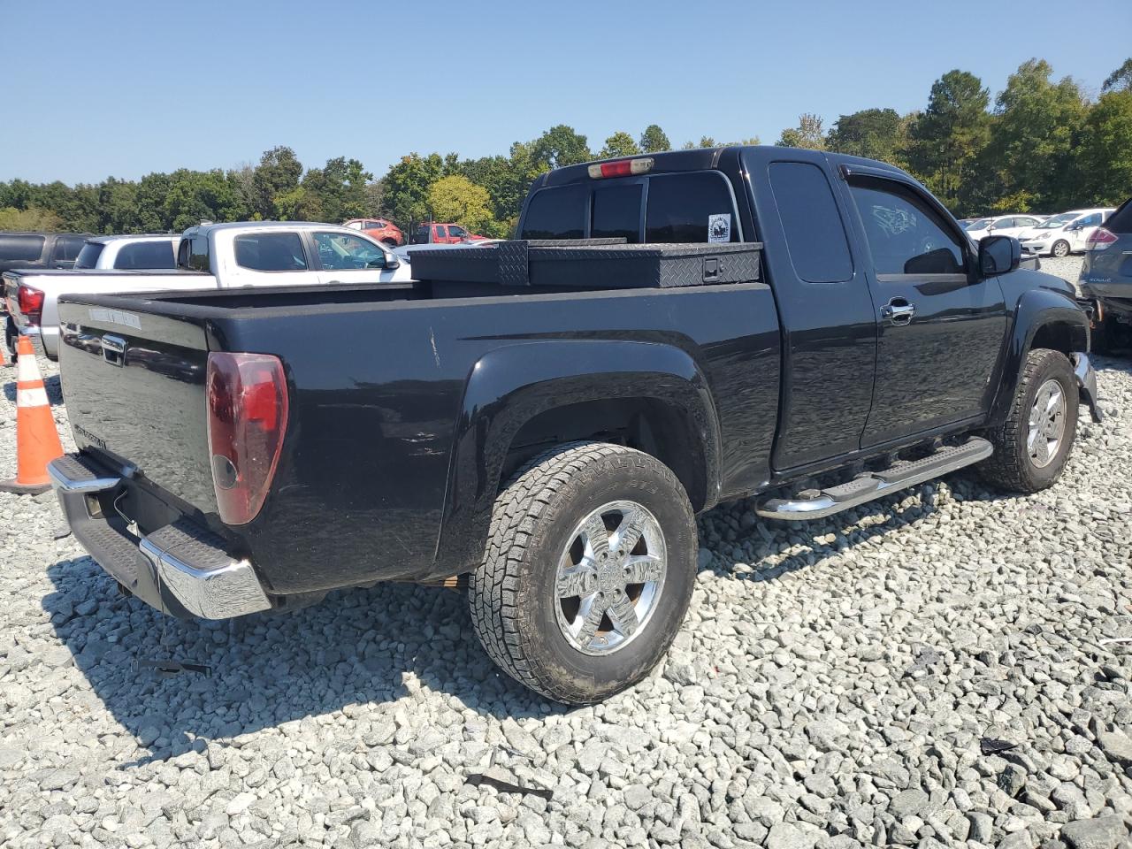 2009 Chevrolet Colorado Black vin: 1GCDT19E498156750