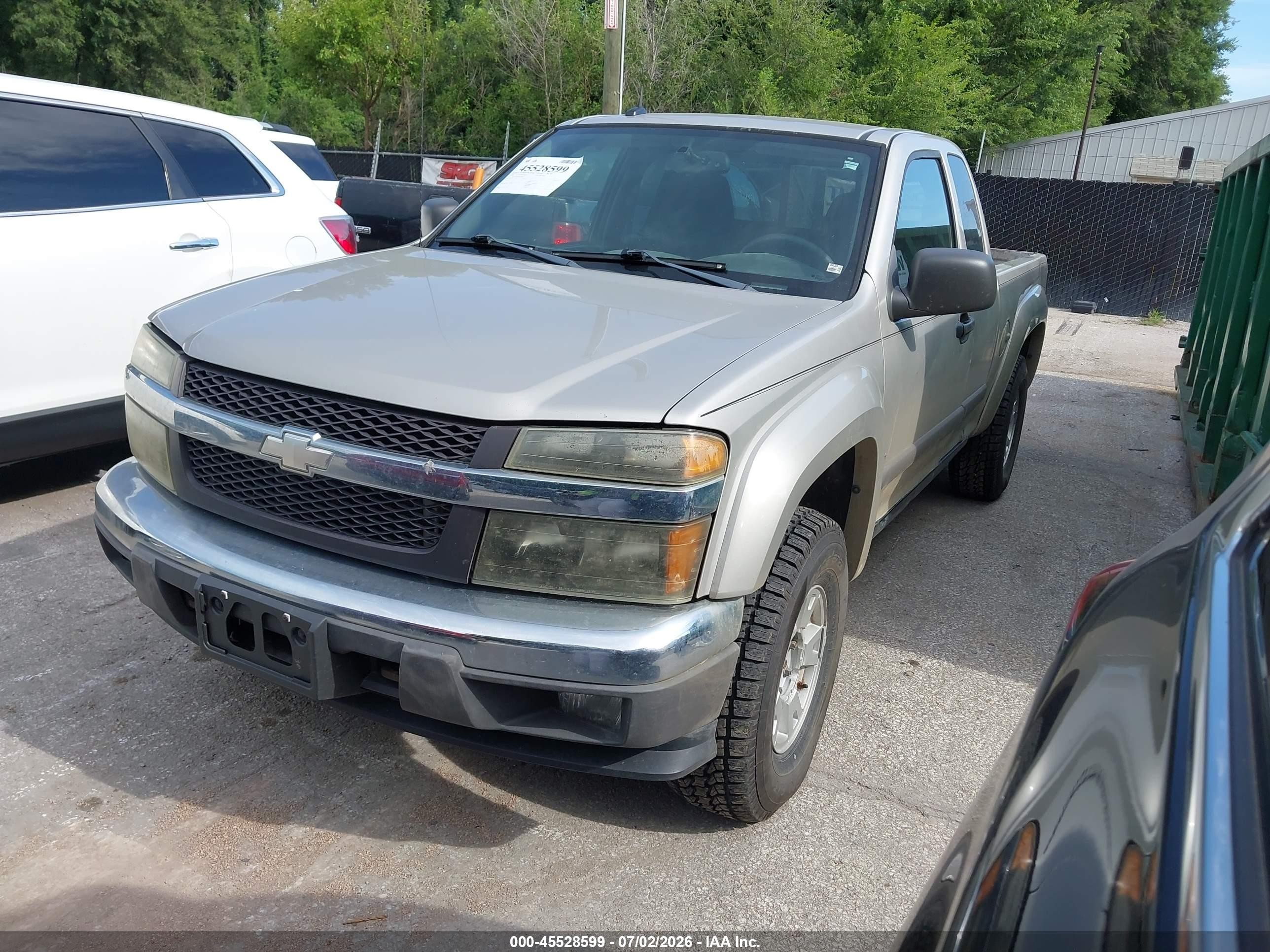 2008 Chevrolet Colorado Lt Gray vin: 1GCDT19E588128860
