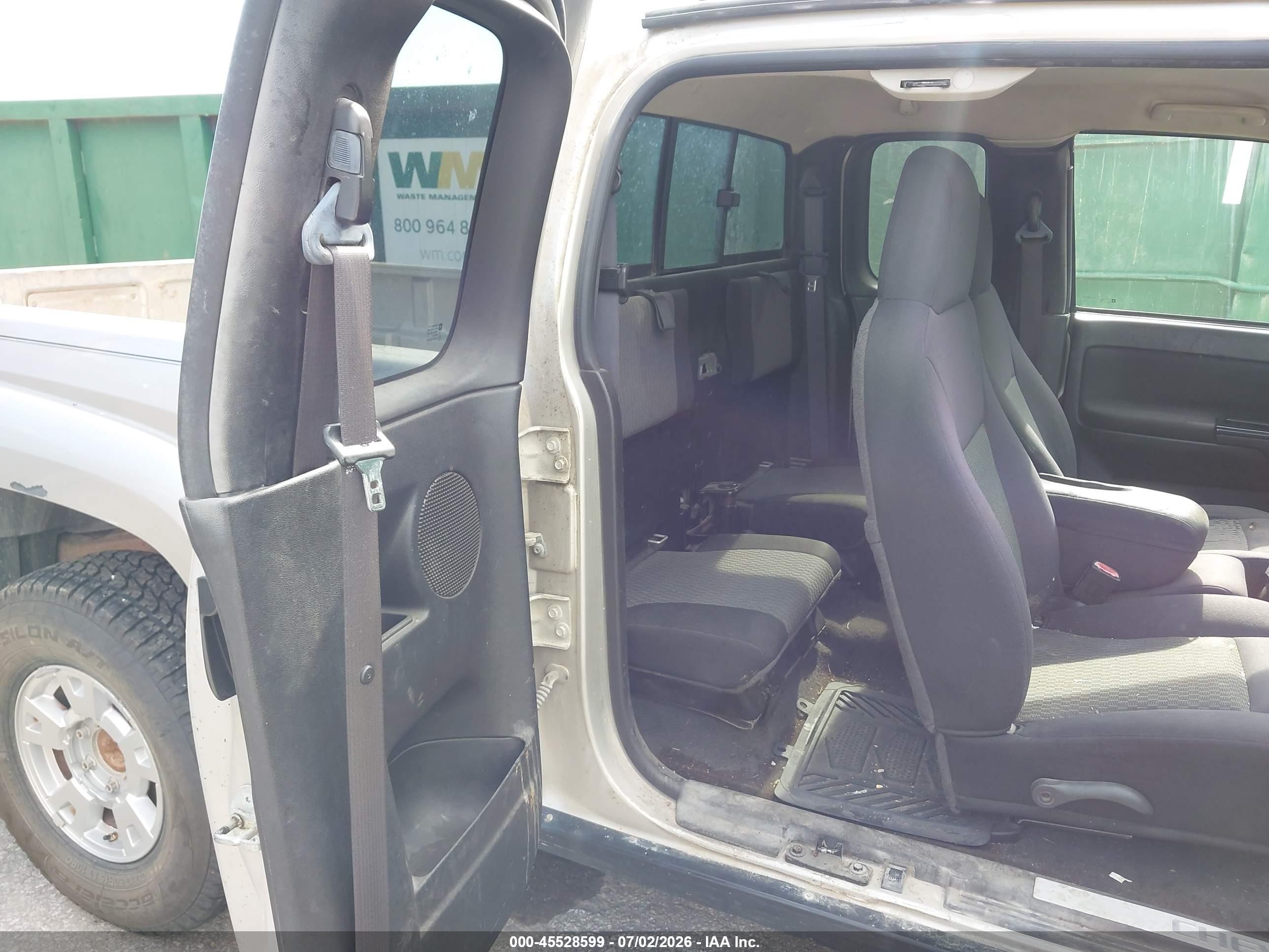 2008 Chevrolet Colorado Lt Gray vin: 1GCDT19E588128860