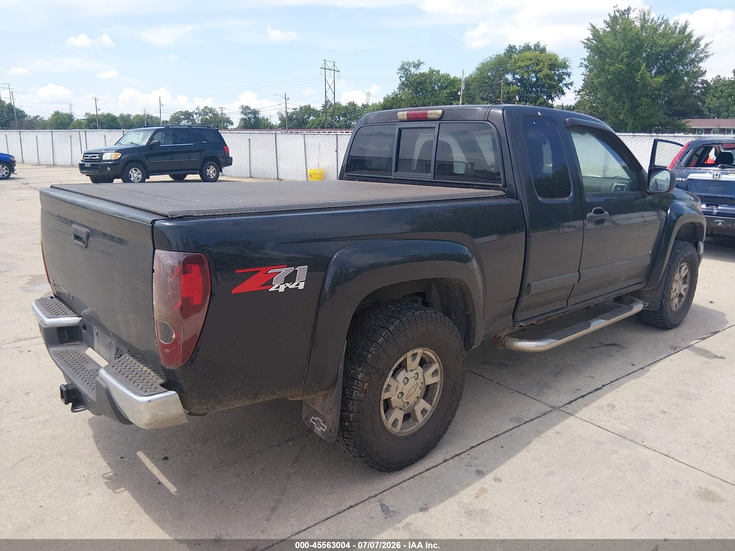2008 Chevrolet Colorado Lt Black vin: 1GCDT19E588159610