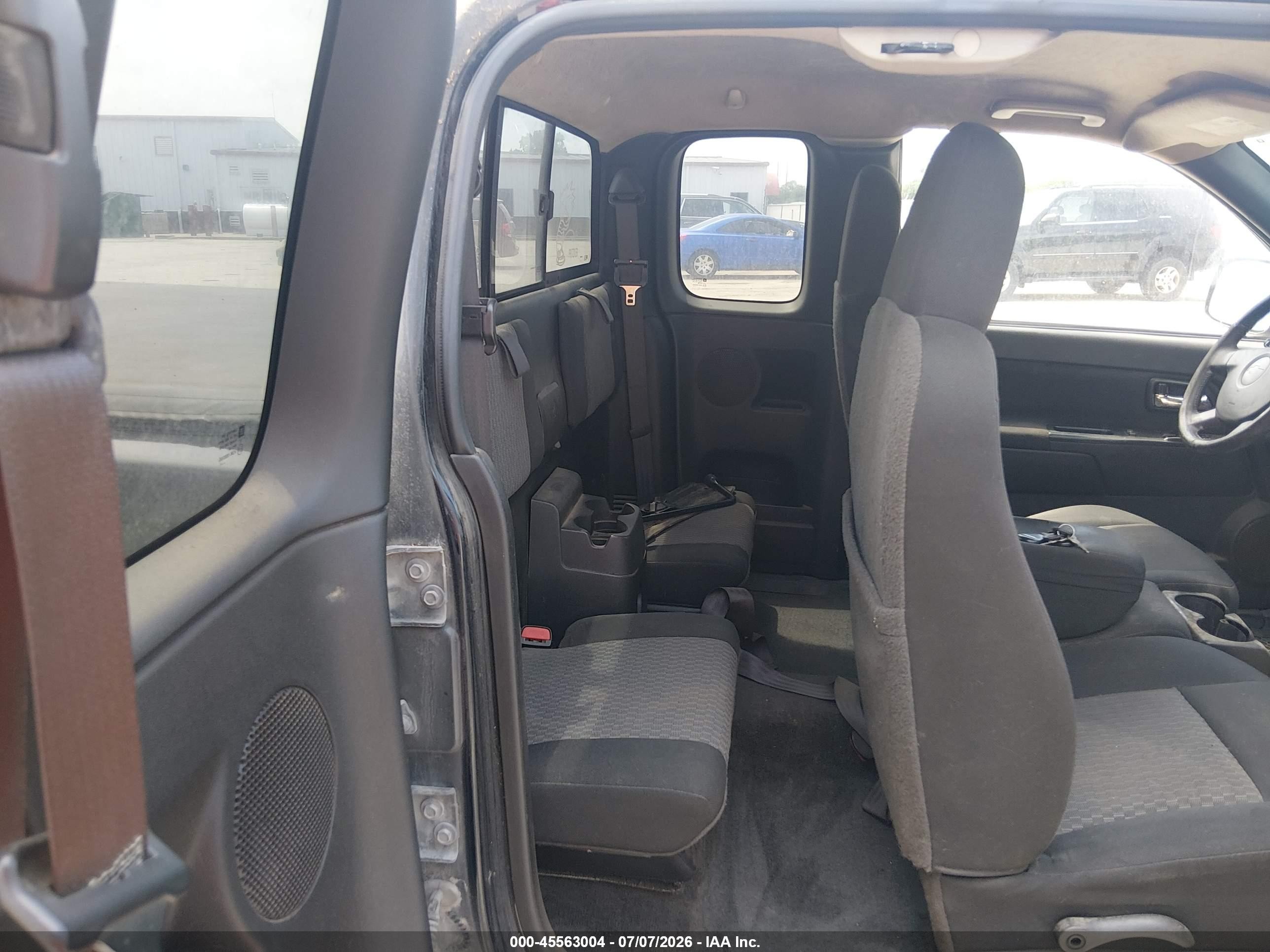 2008 Chevrolet Colorado Lt Black vin: 1GCDT19E588159610