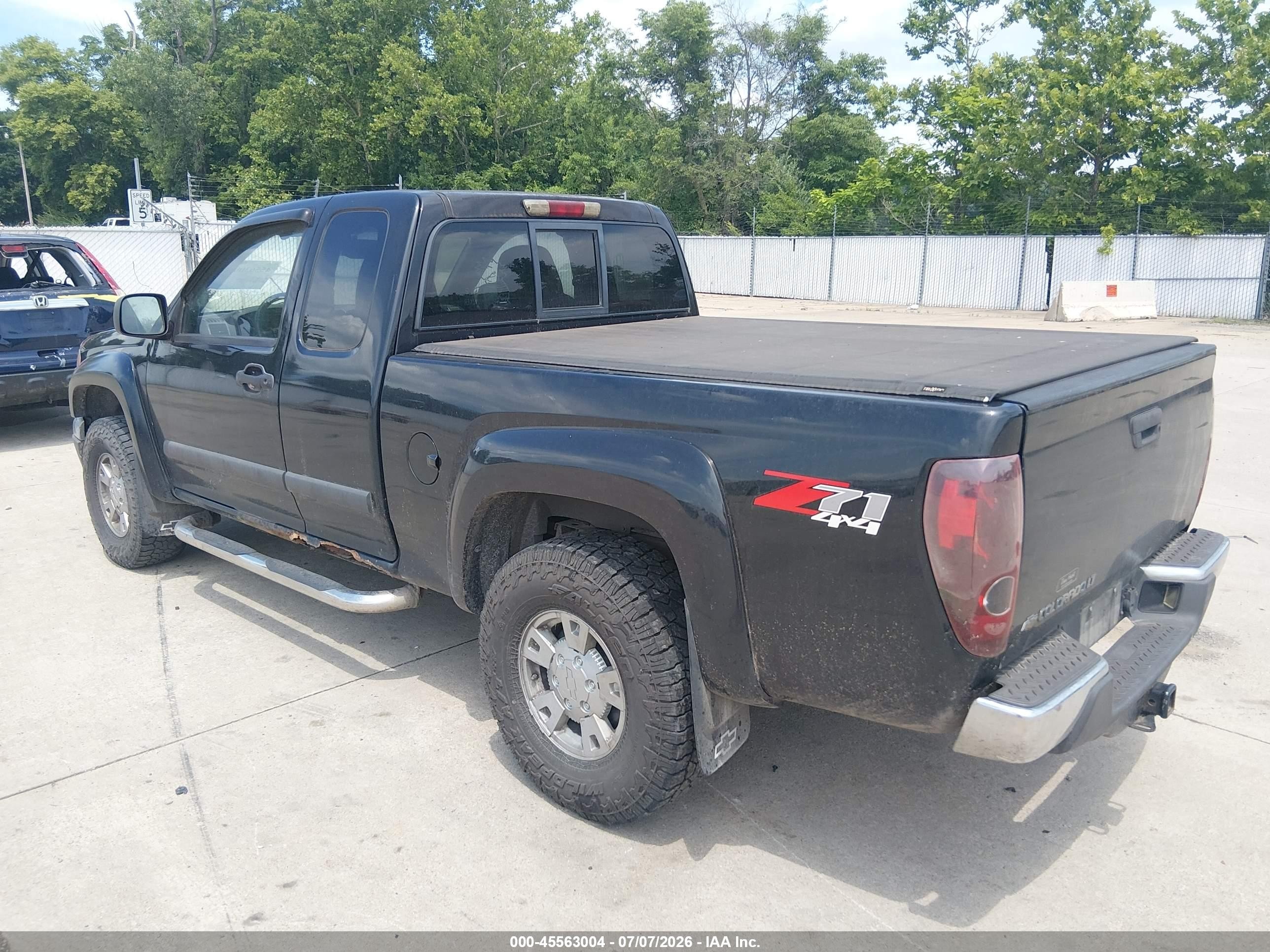 2008 Chevrolet Colorado Lt Black vin: 1GCDT19E588159610