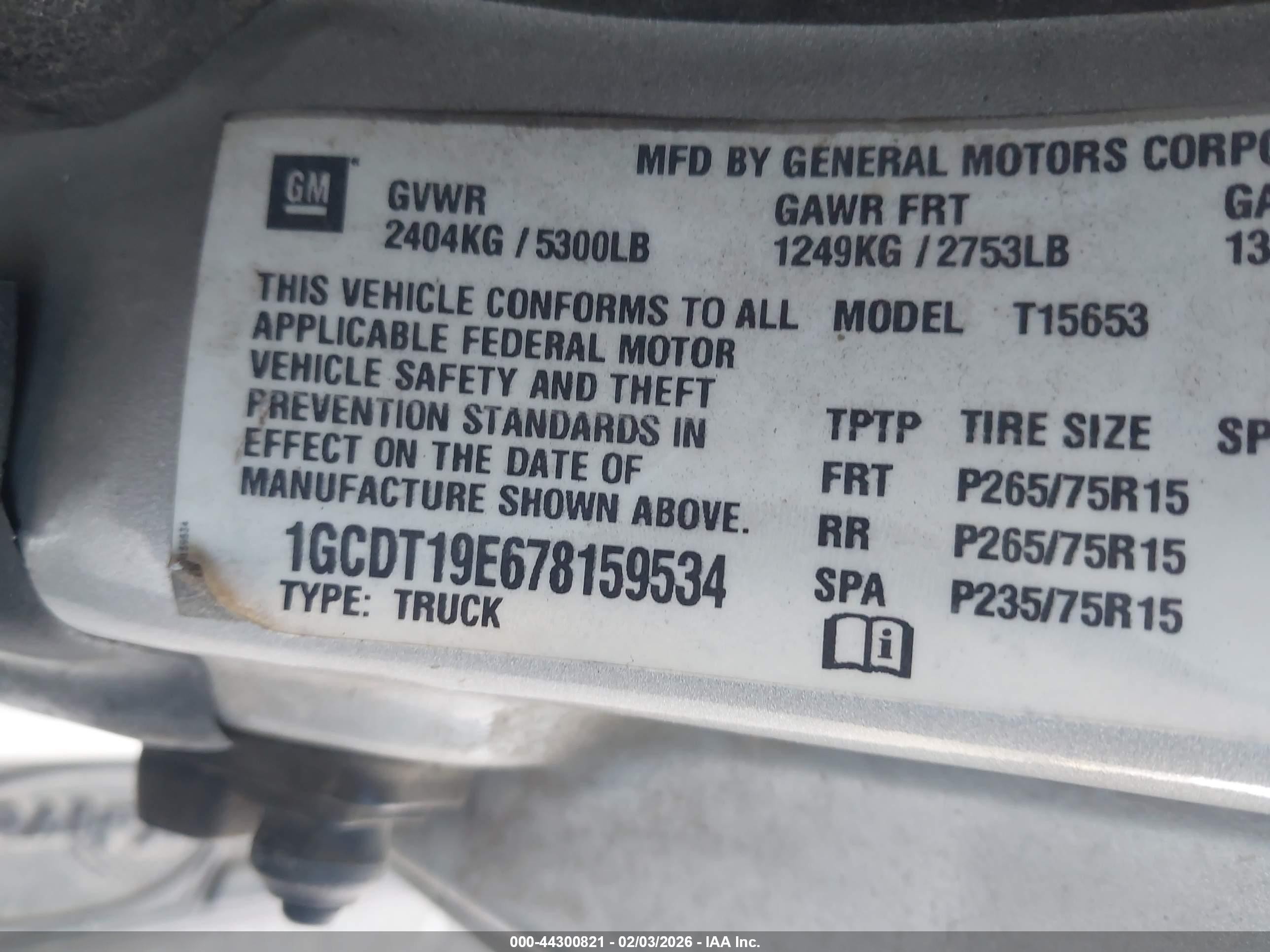 2007 Chevrolet Colorado Lt Желто-коричневый vin: 1GCDT19E678159534