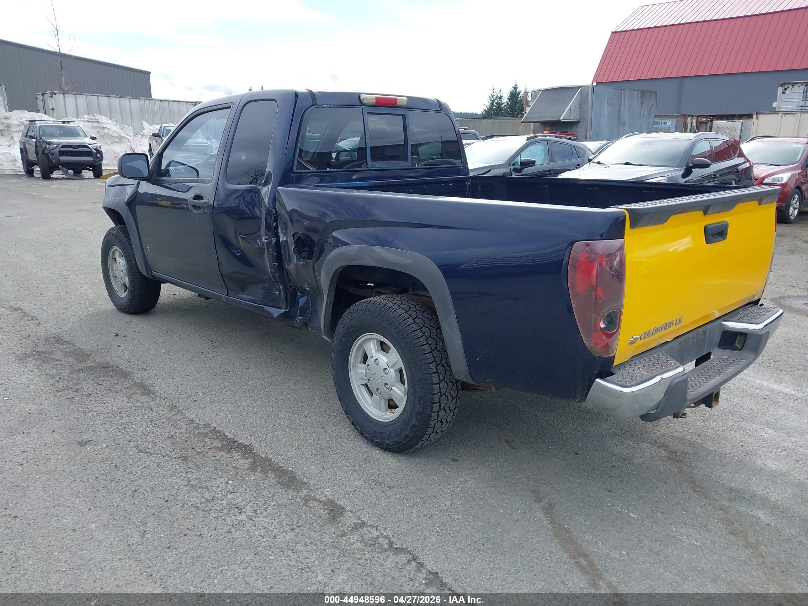 2007 Chevrolet Colorado Lt Blue vin: 1GCDT19E778145433