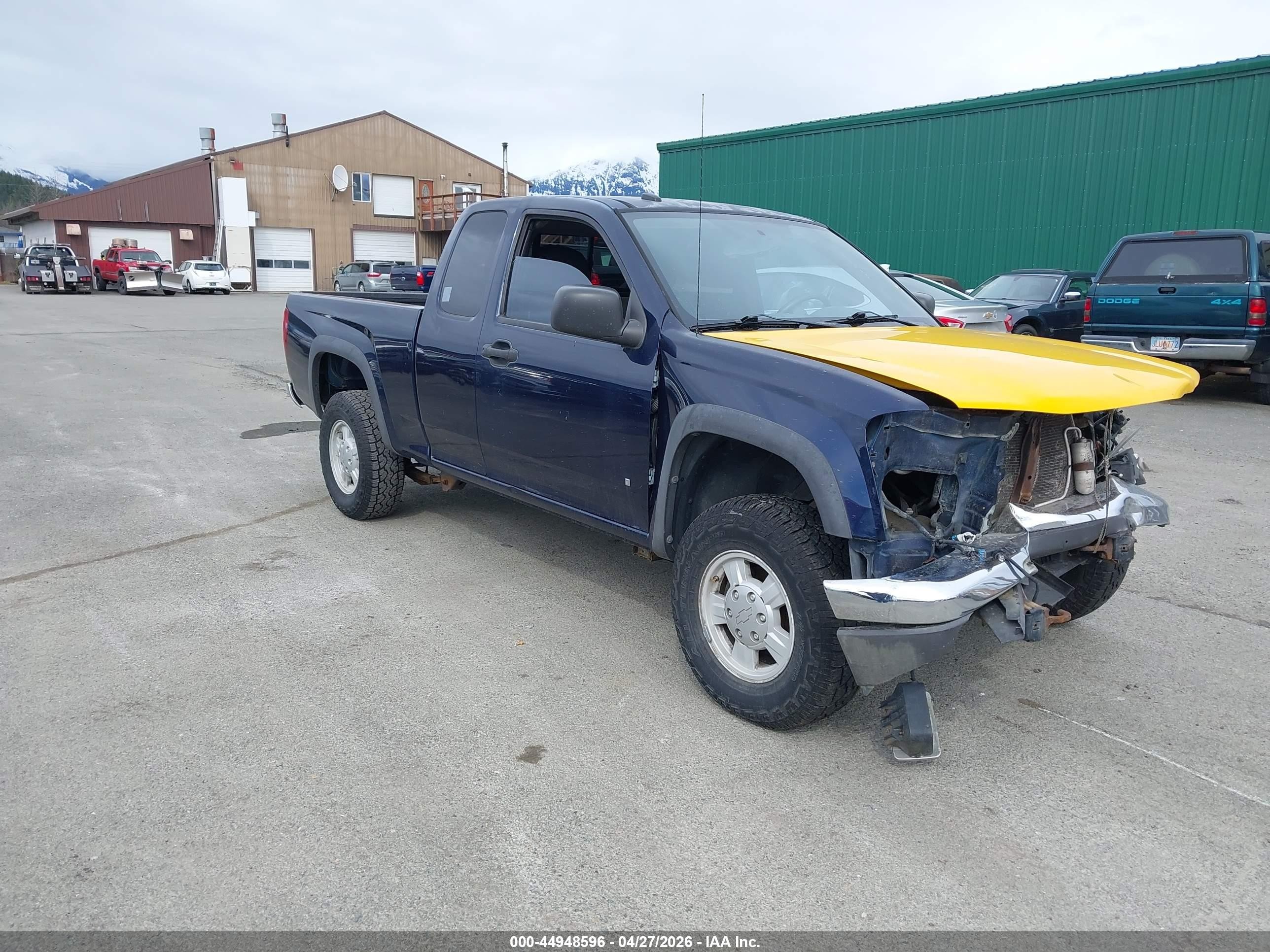 2007 Chevrolet Colorado Lt Blue vin: 1GCDT19E778145433