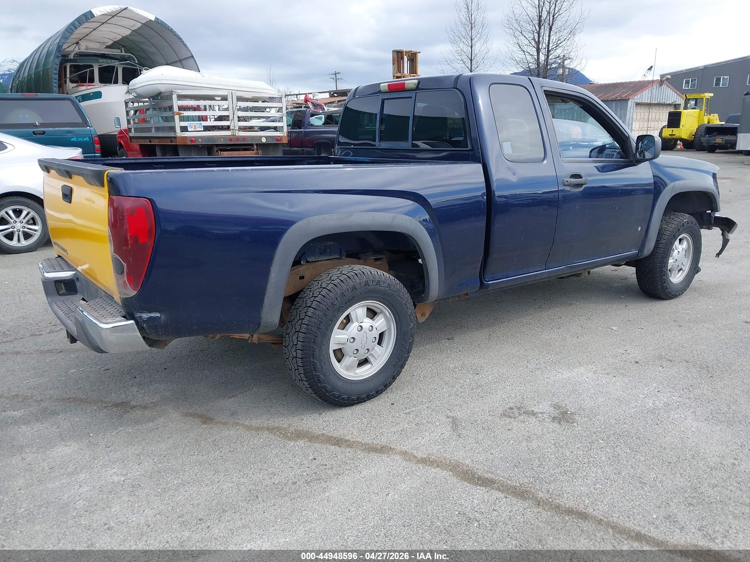2007 Chevrolet Colorado Lt Blue vin: 1GCDT19E778145433