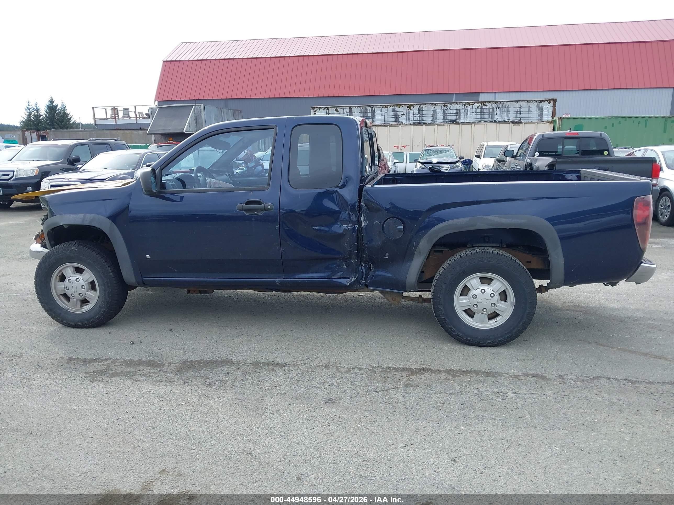 2007 Chevrolet Colorado Lt Blue vin: 1GCDT19E778145433