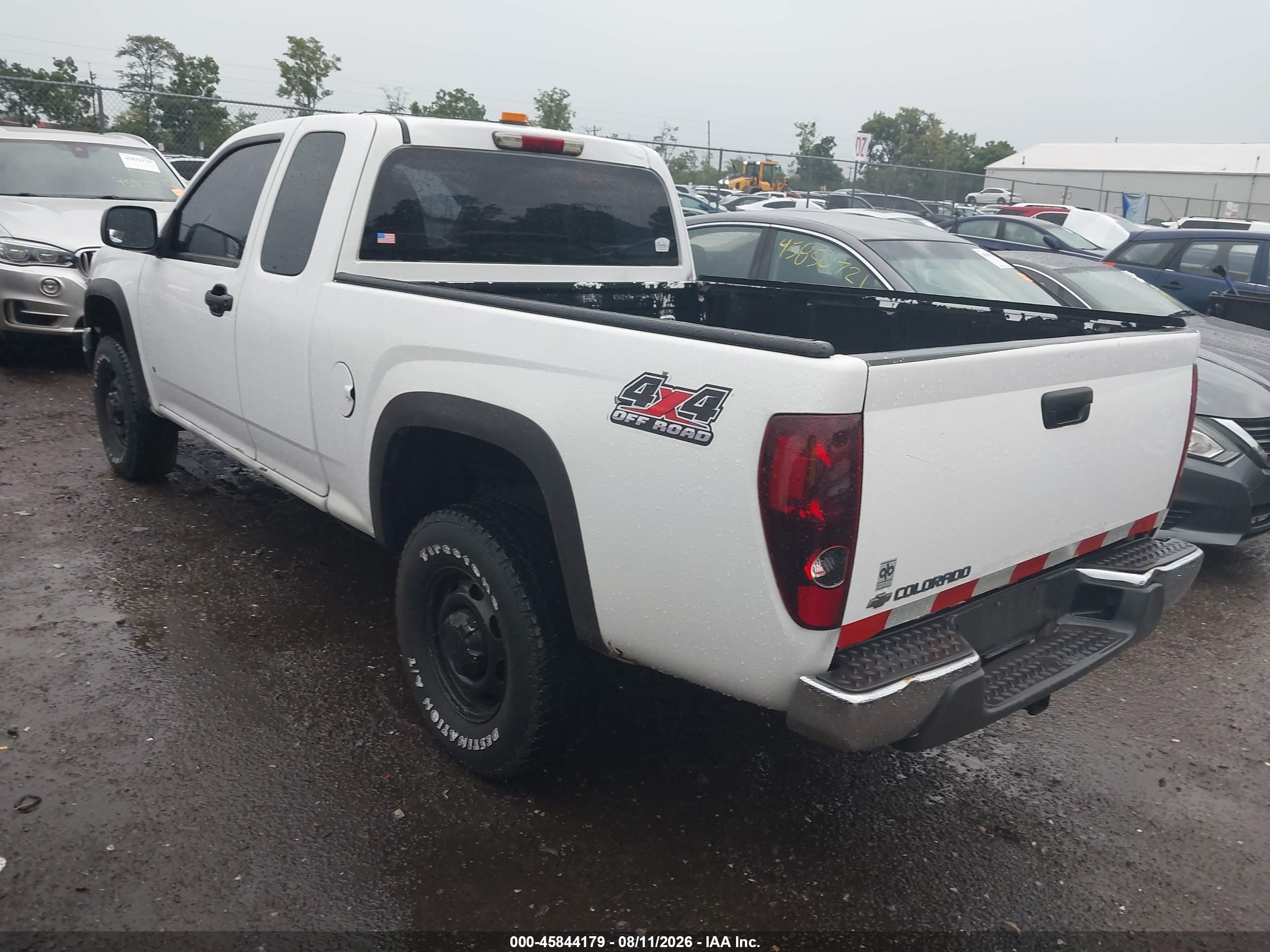 2008 Chevrolet Colorado Work Truck White vin: 1GCDT19E788165215