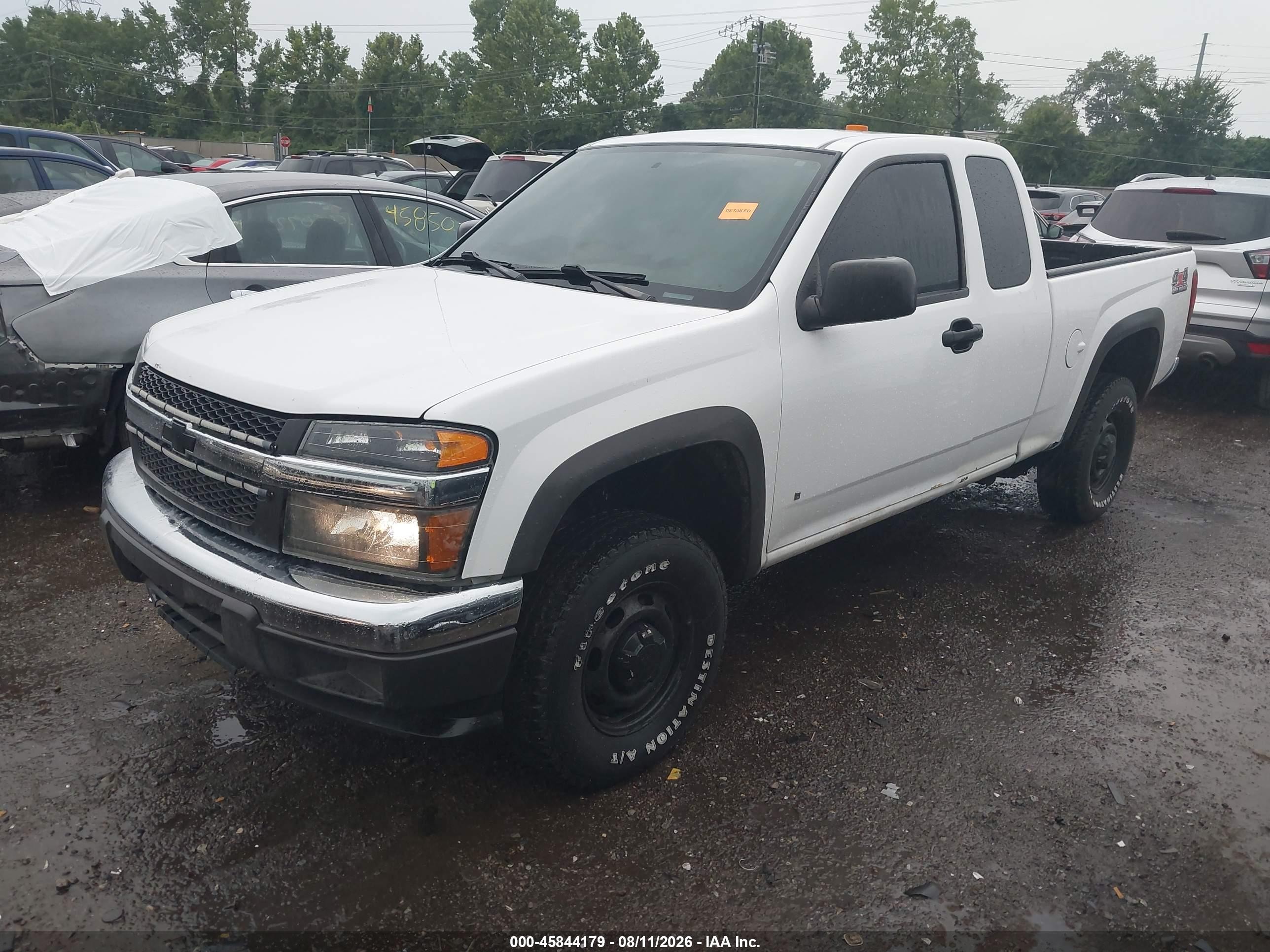 2008 Chevrolet Colorado Work Truck White vin: 1GCDT19E788165215