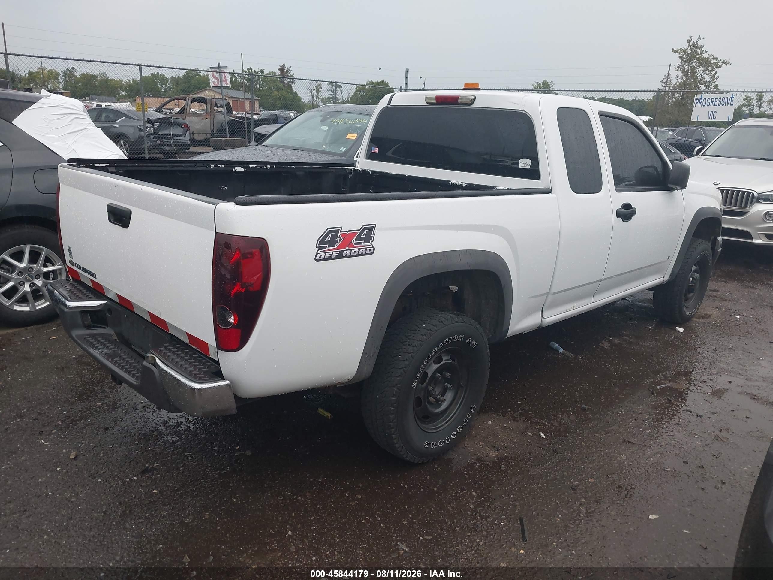 2008 Chevrolet Colorado Work Truck White vin: 1GCDT19E788165215