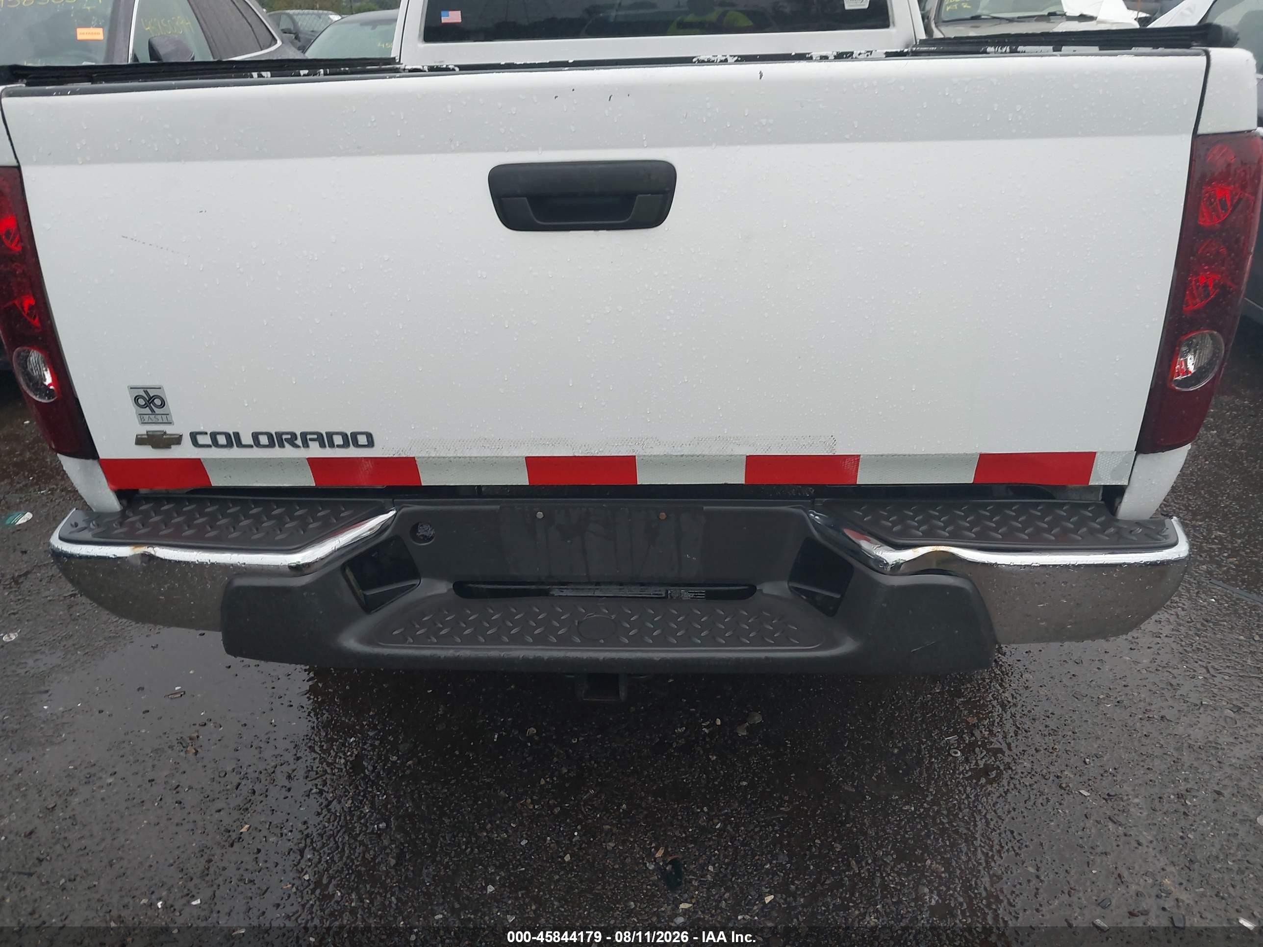 2008 Chevrolet Colorado Work Truck White vin: 1GCDT19E788165215