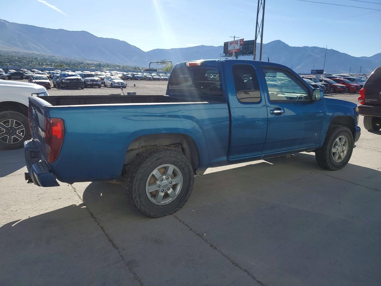 2009 Chevrolet Colorado Blue vin: 1GCDT19E798122219