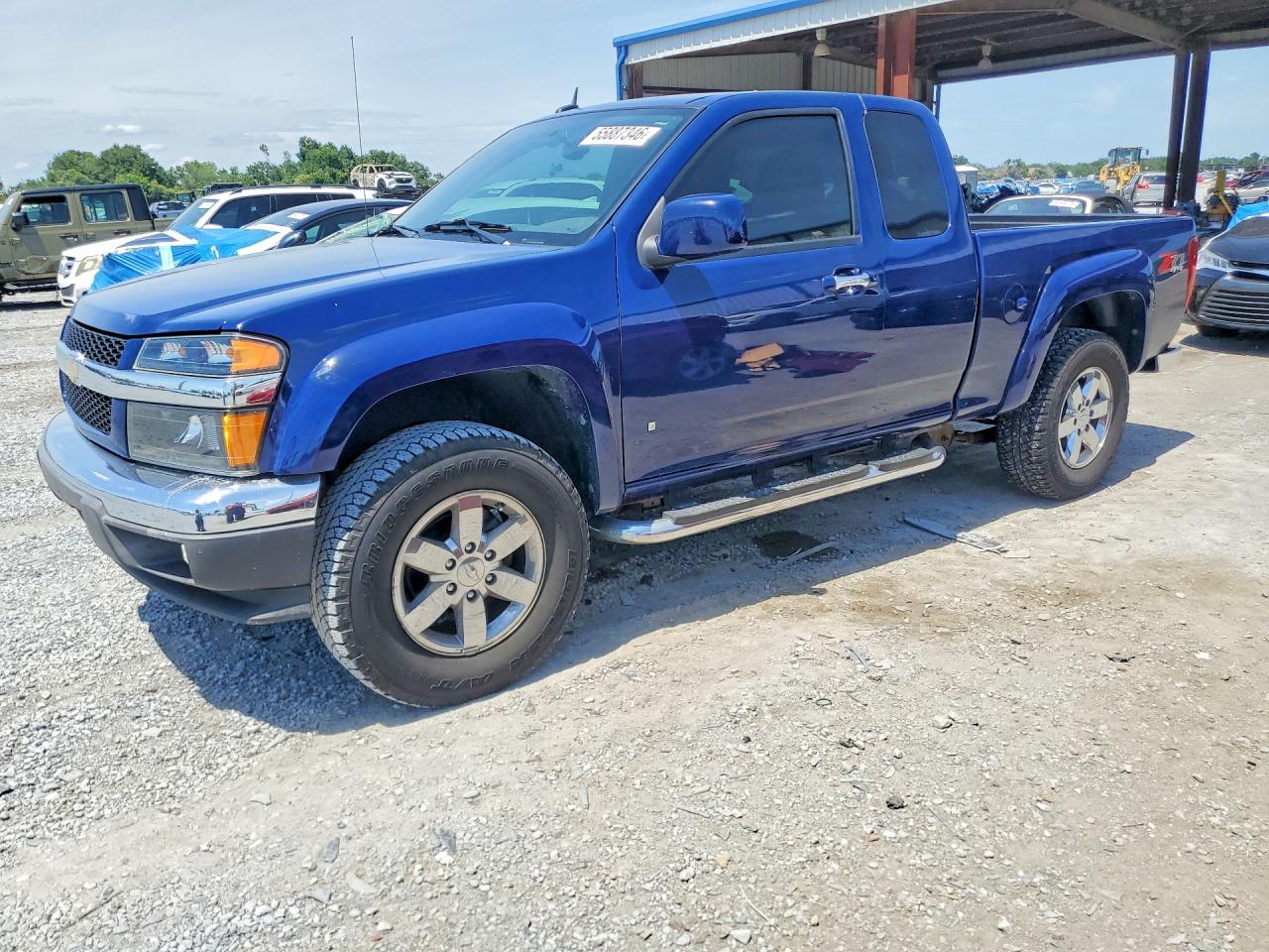 2009 Chevrolet Colorado Blue vin: 1GCDT19E898138414