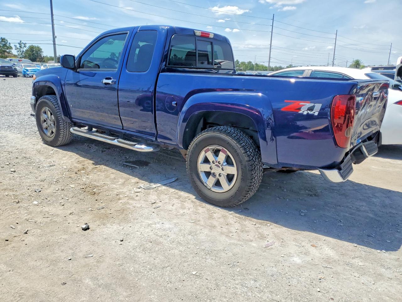 2009 Chevrolet Colorado Blue vin: 1GCDT19E898138414