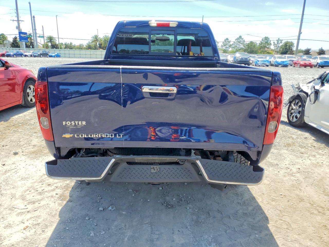 2009 Chevrolet Colorado Blue vin: 1GCDT19E898138414