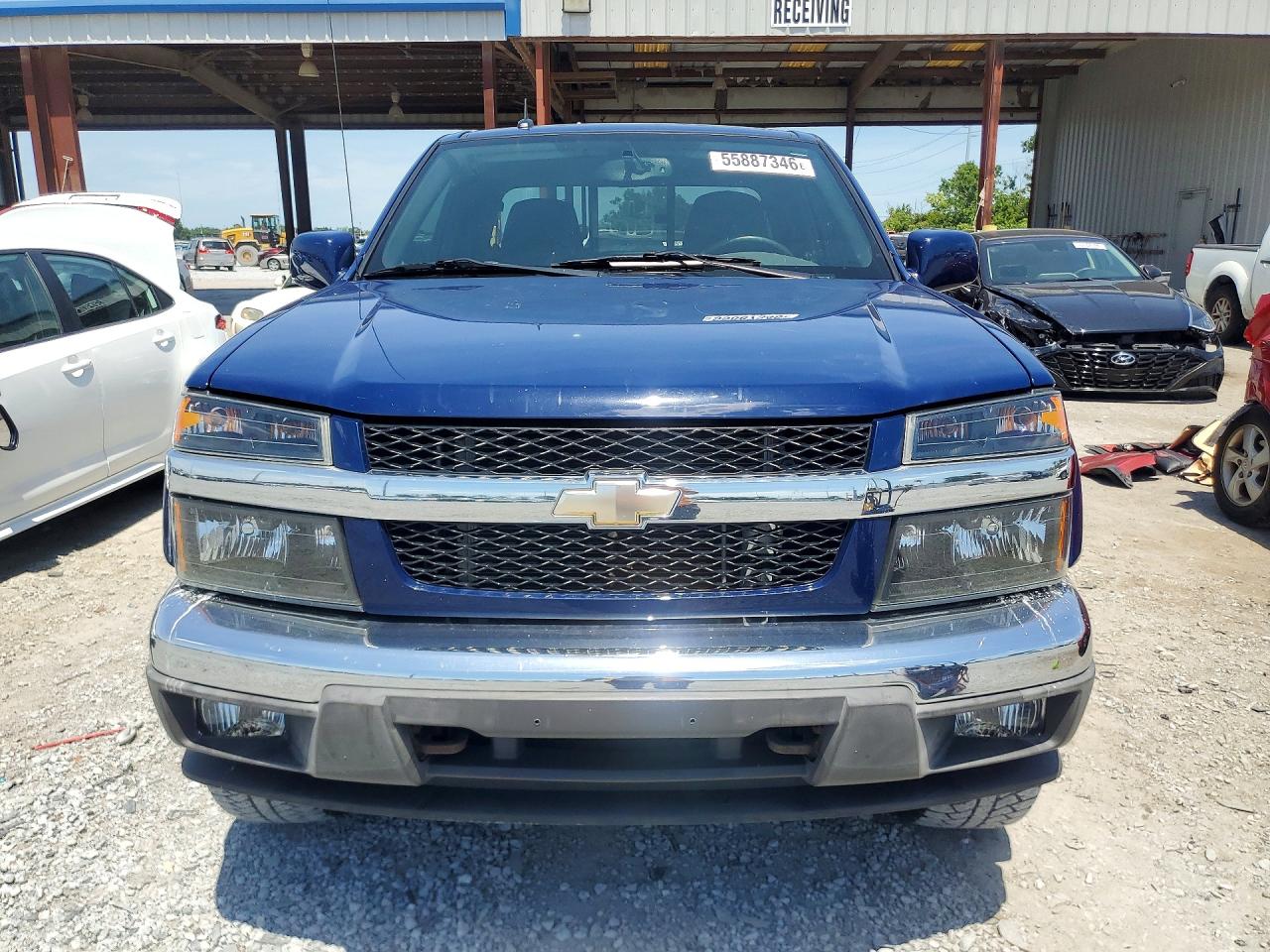 2009 Chevrolet Colorado Blue vin: 1GCDT19E898138414
