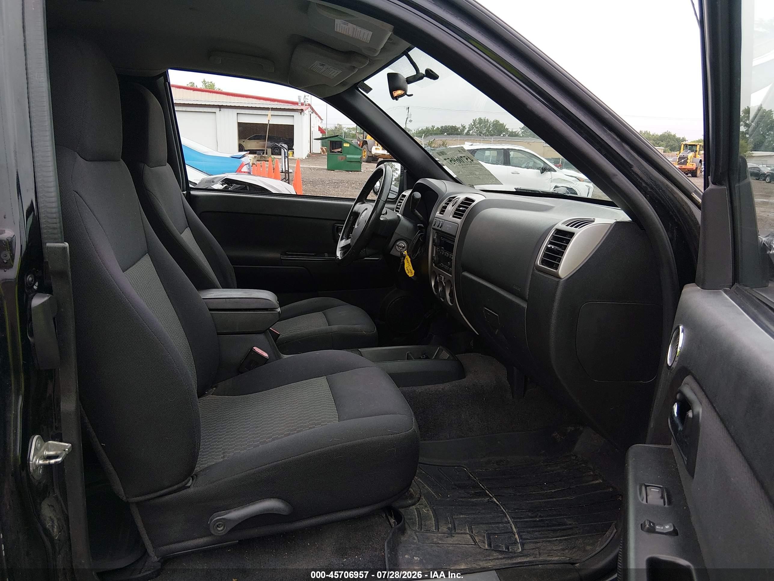 2007 Chevrolet Colorado Lt Black vin: 1GCDT19E978252547