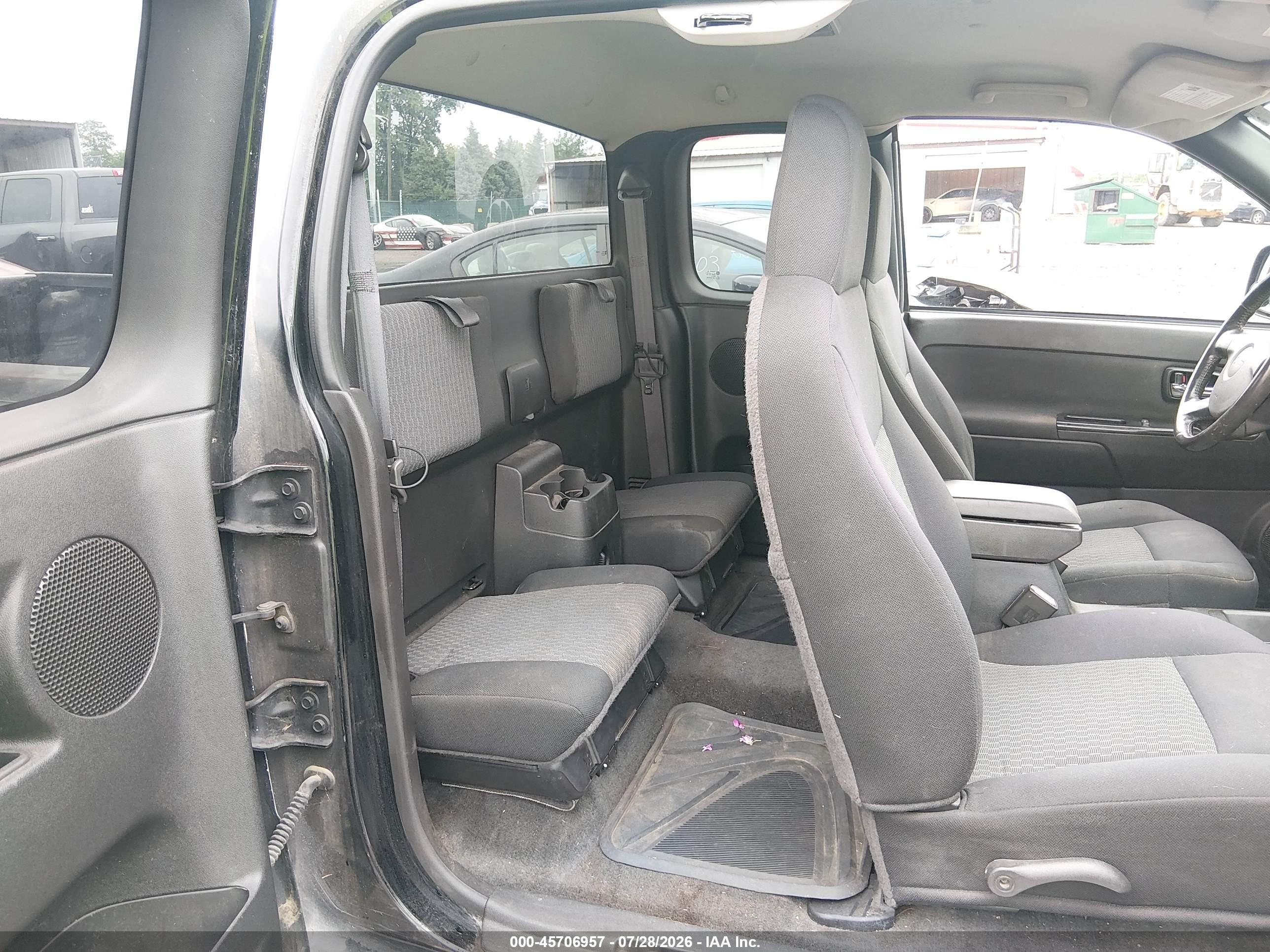 2007 Chevrolet Colorado Lt Black vin: 1GCDT19E978252547