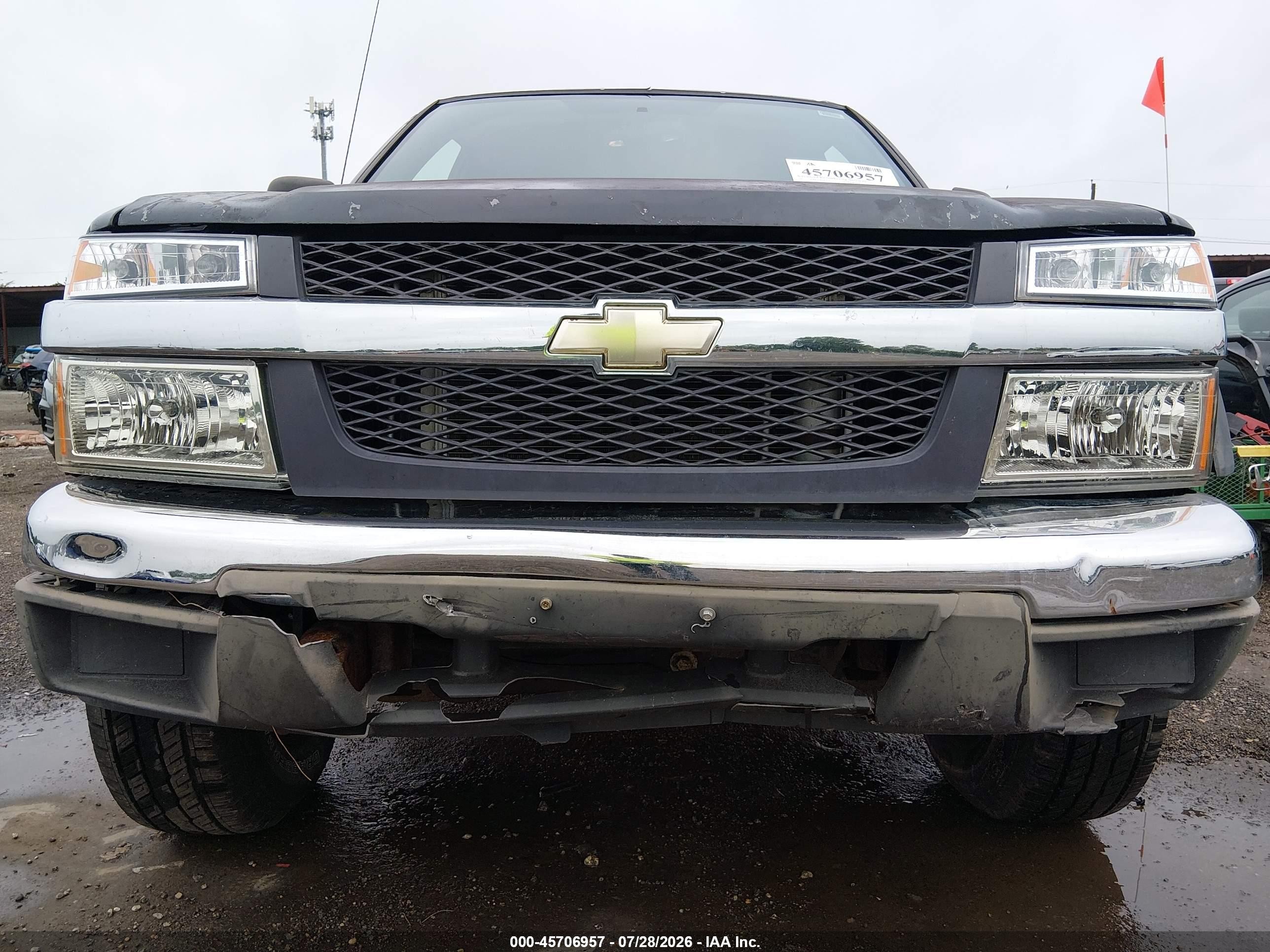 2007 Chevrolet Colorado Lt Black vin: 1GCDT19E978252547