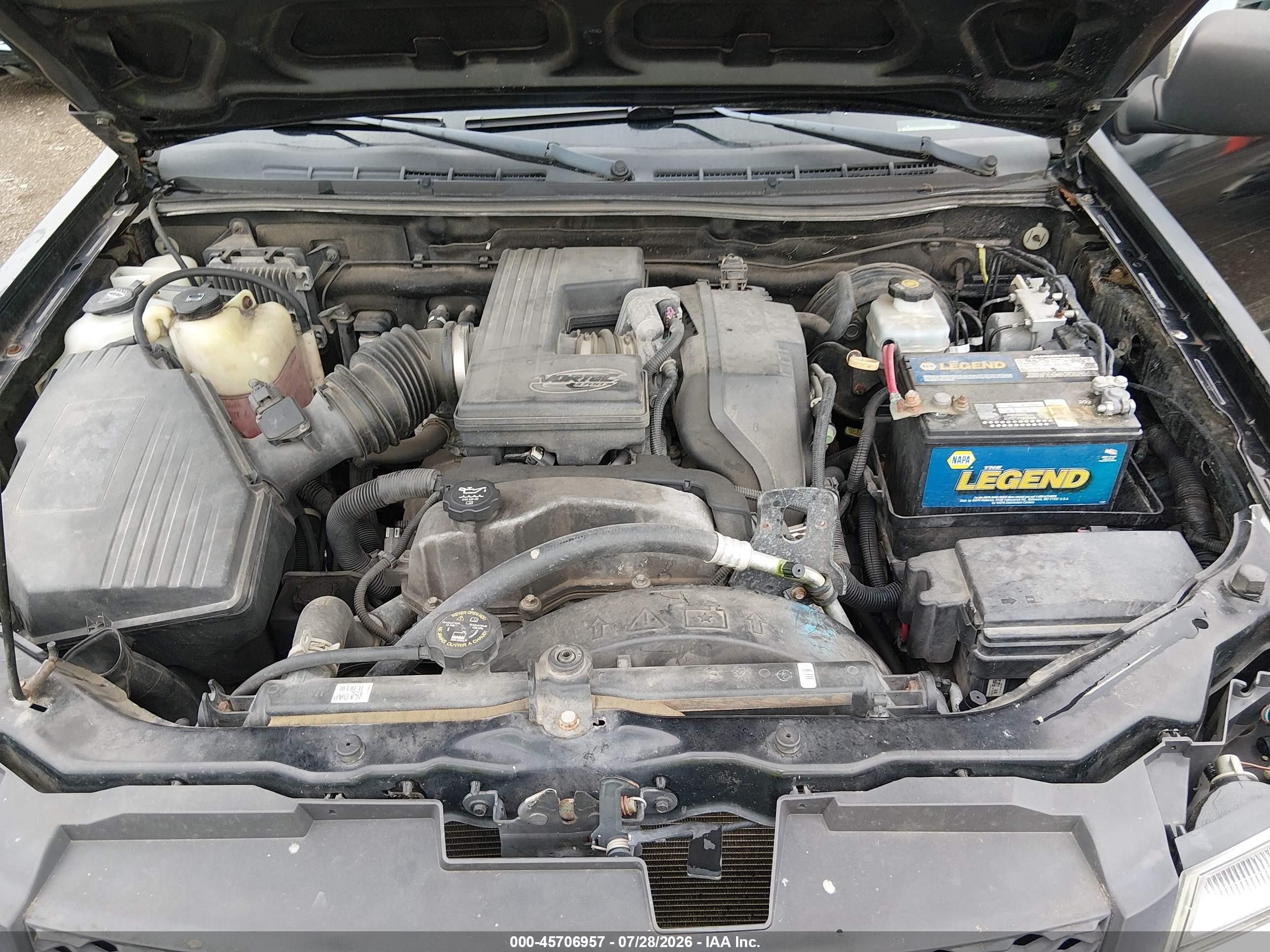 2007 Chevrolet Colorado Lt Black vin: 1GCDT19E978252547