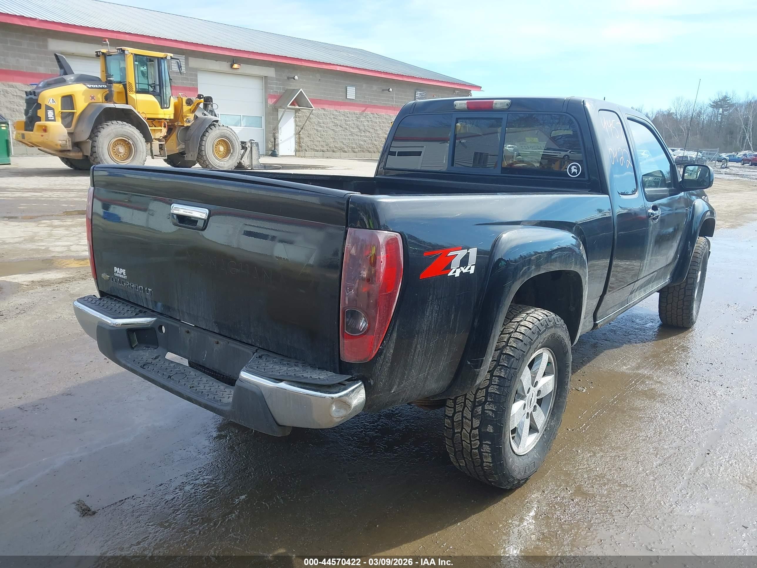 2009 Chevrolet Colorado Lt Black vin: 1GCDT19E998123856