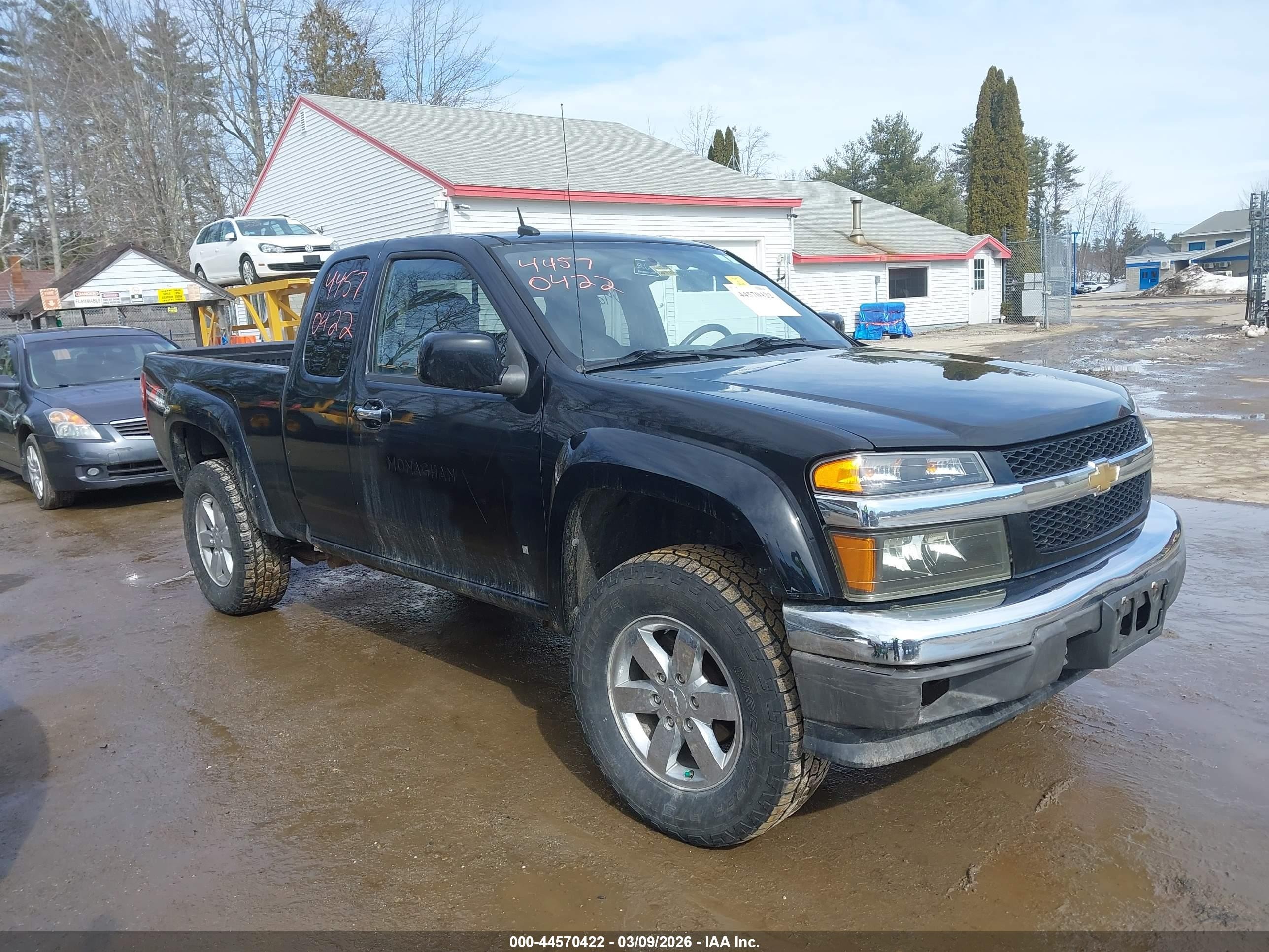 2009 Chevrolet Colorado Lt Black vin: 1GCDT19E998123856