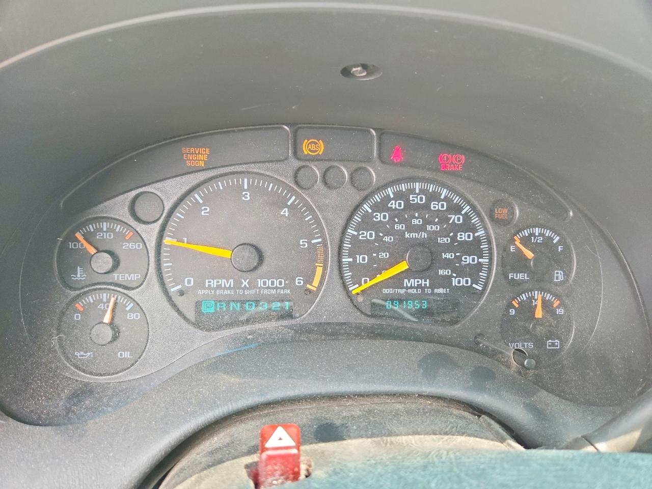 2001 Chevrolet S Truck S10 White vin: 1GCDT19W018136444