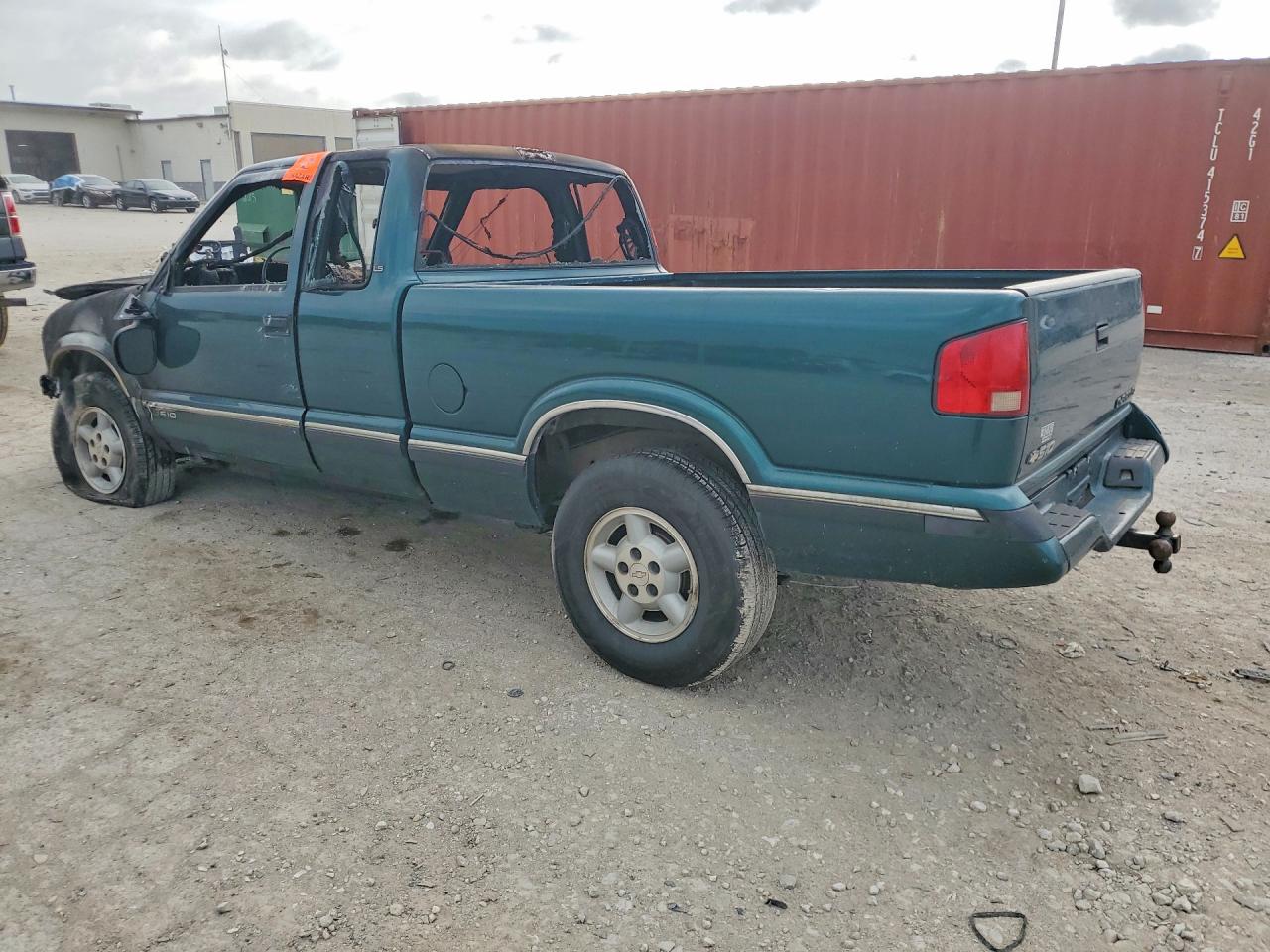 1996 Chevrolet S Truck S10 Green vin: 1GCDT19W0TK153413