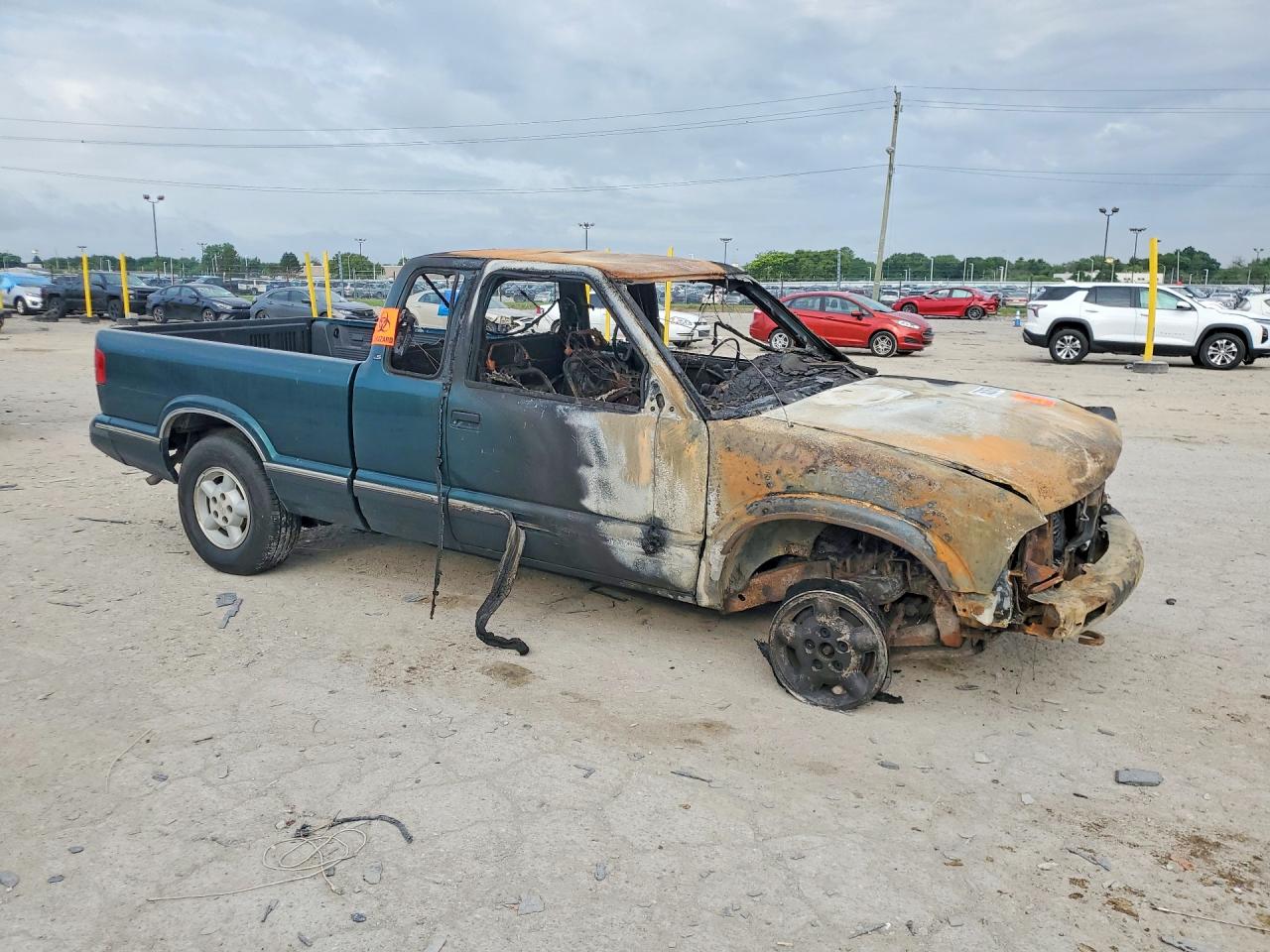 1996 Chevrolet S Truck S10 Green vin: 1GCDT19W0TK153413