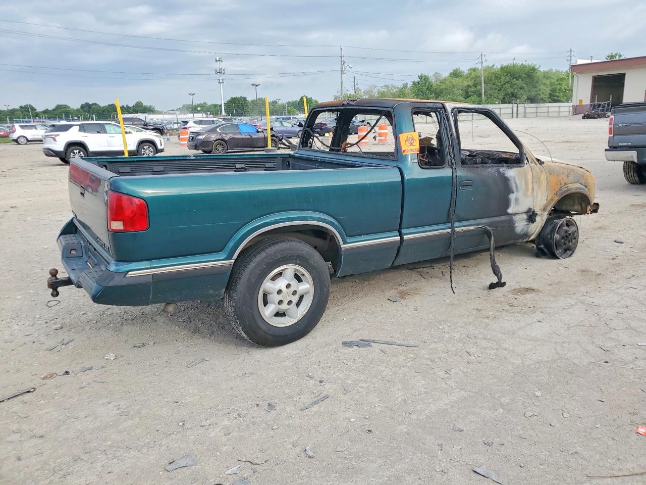 1996 Chevrolet S Truck S10 Green vin: 1GCDT19W0TK153413