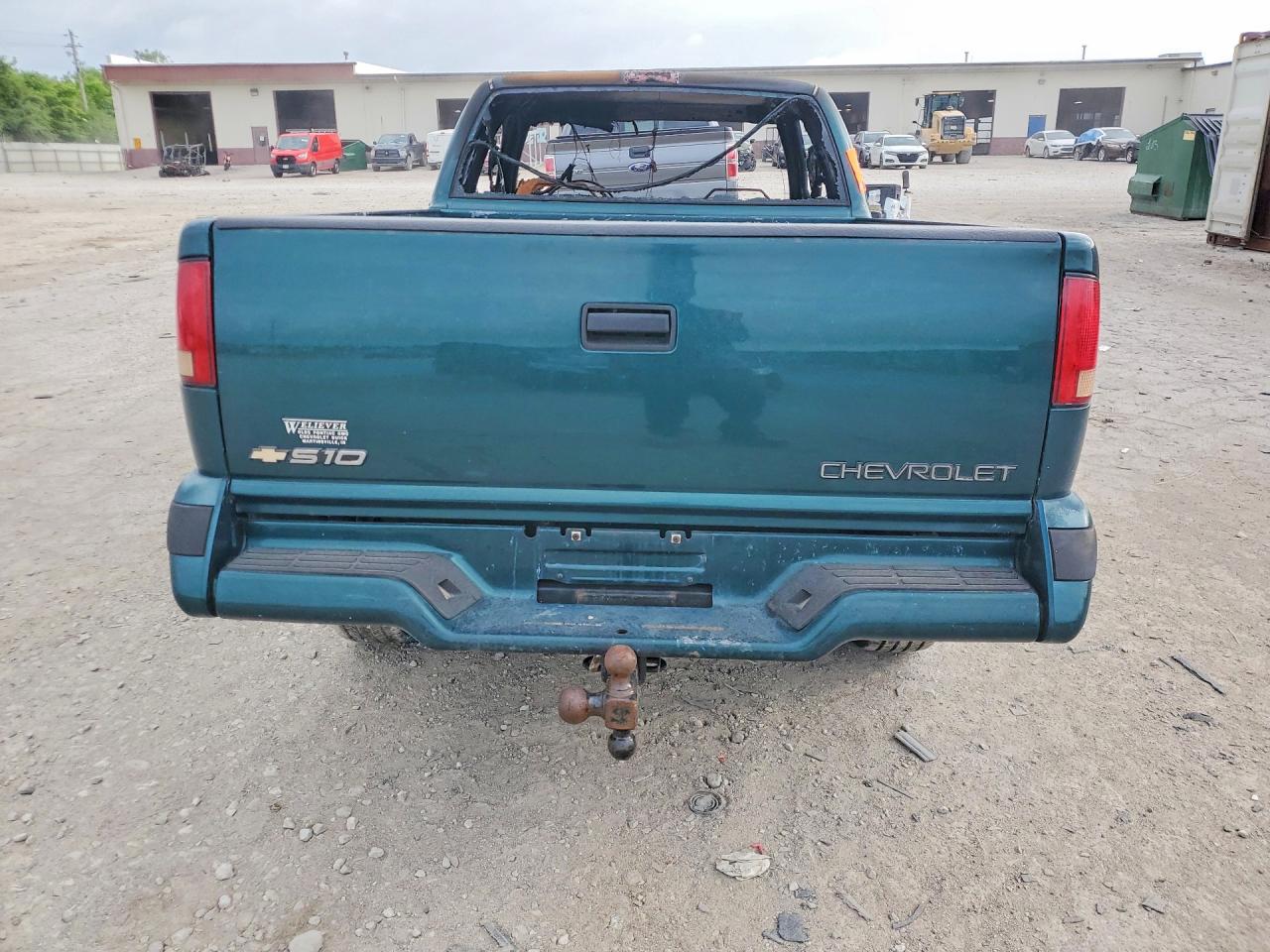 1996 Chevrolet S Truck S10 Green vin: 1GCDT19W0TK153413