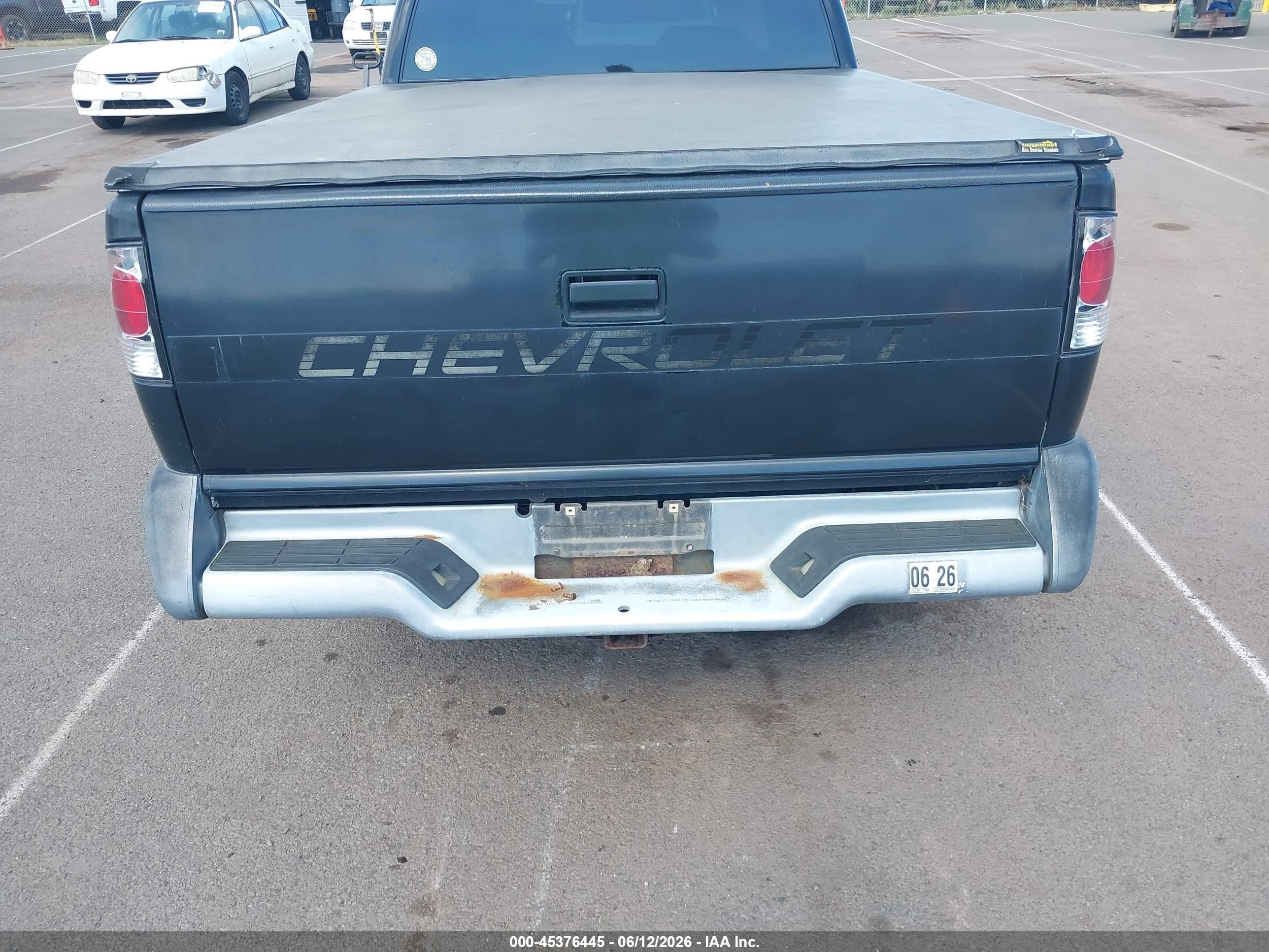 1994 Chevrolet S Truck S10 Black vin: 1GCDT19W3R8114658