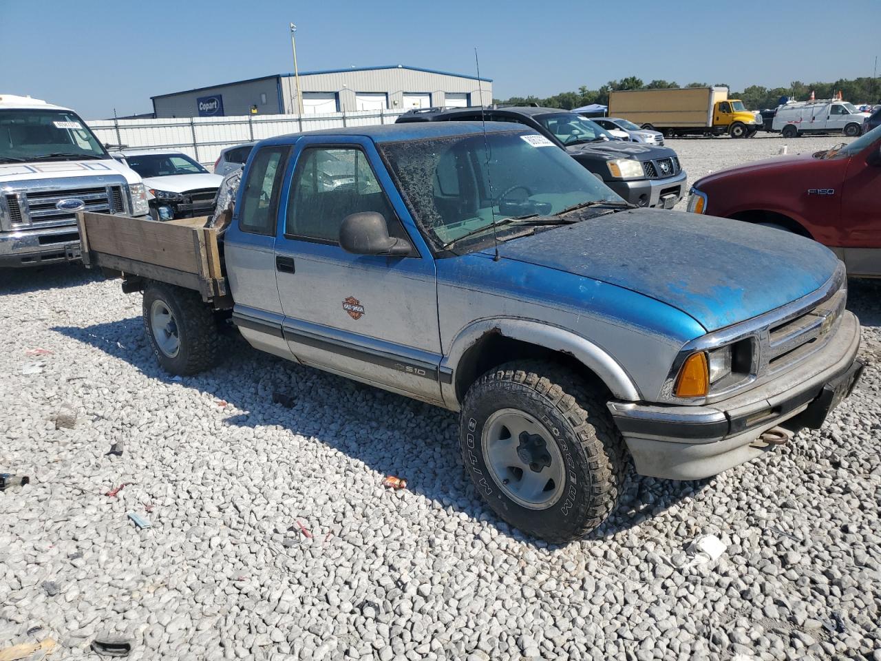1995 Chevrolet S Truck S10 Синий vin: 1GCDT19W5S8180909