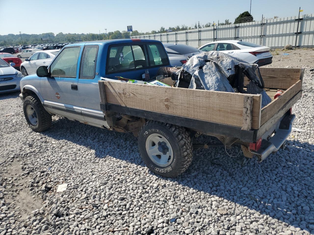 1995 Chevrolet S Truck S10 Синий vin: 1GCDT19W5S8180909