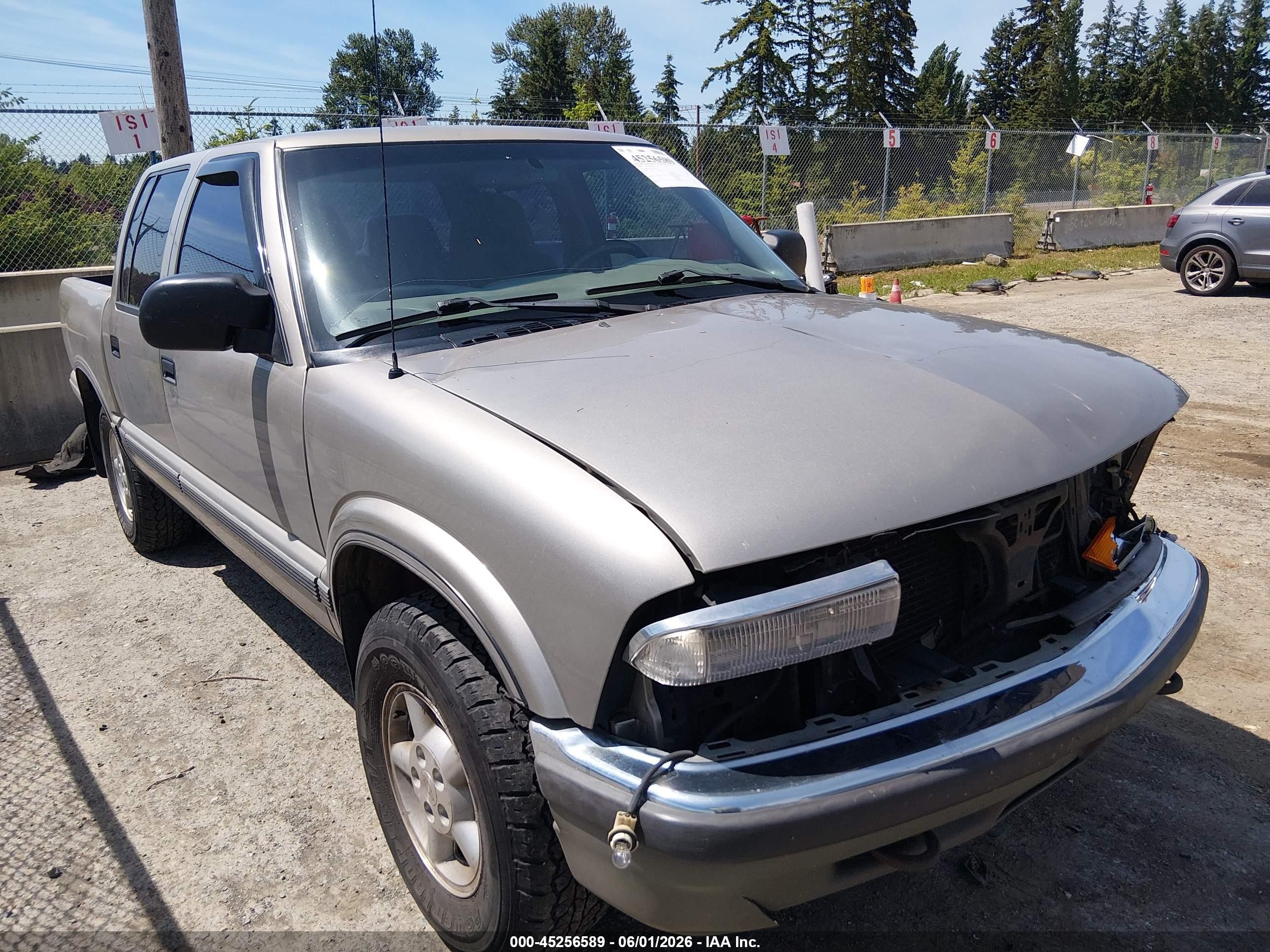 1999 Chevrolet S-10 Ls Tan vin: 1GCDT19W5XK152070