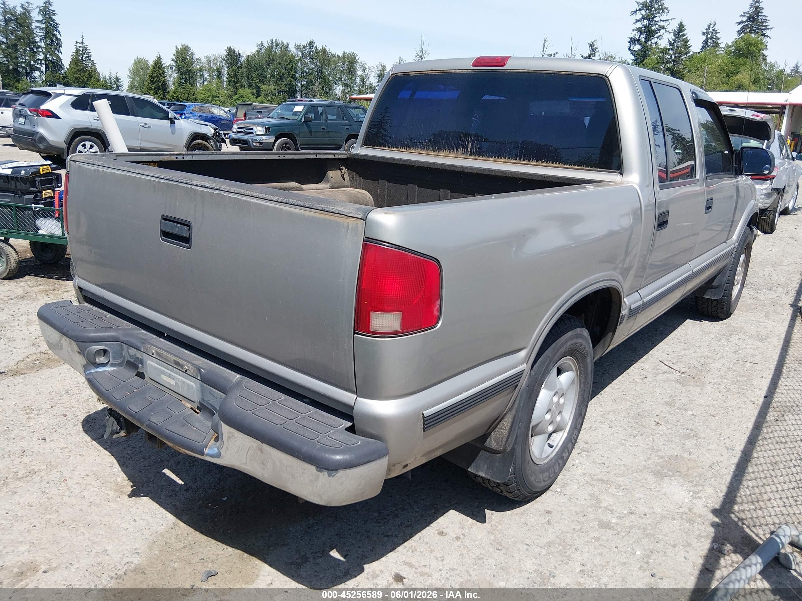 1999 Chevrolet S-10 Ls Tan vin: 1GCDT19W5XK152070