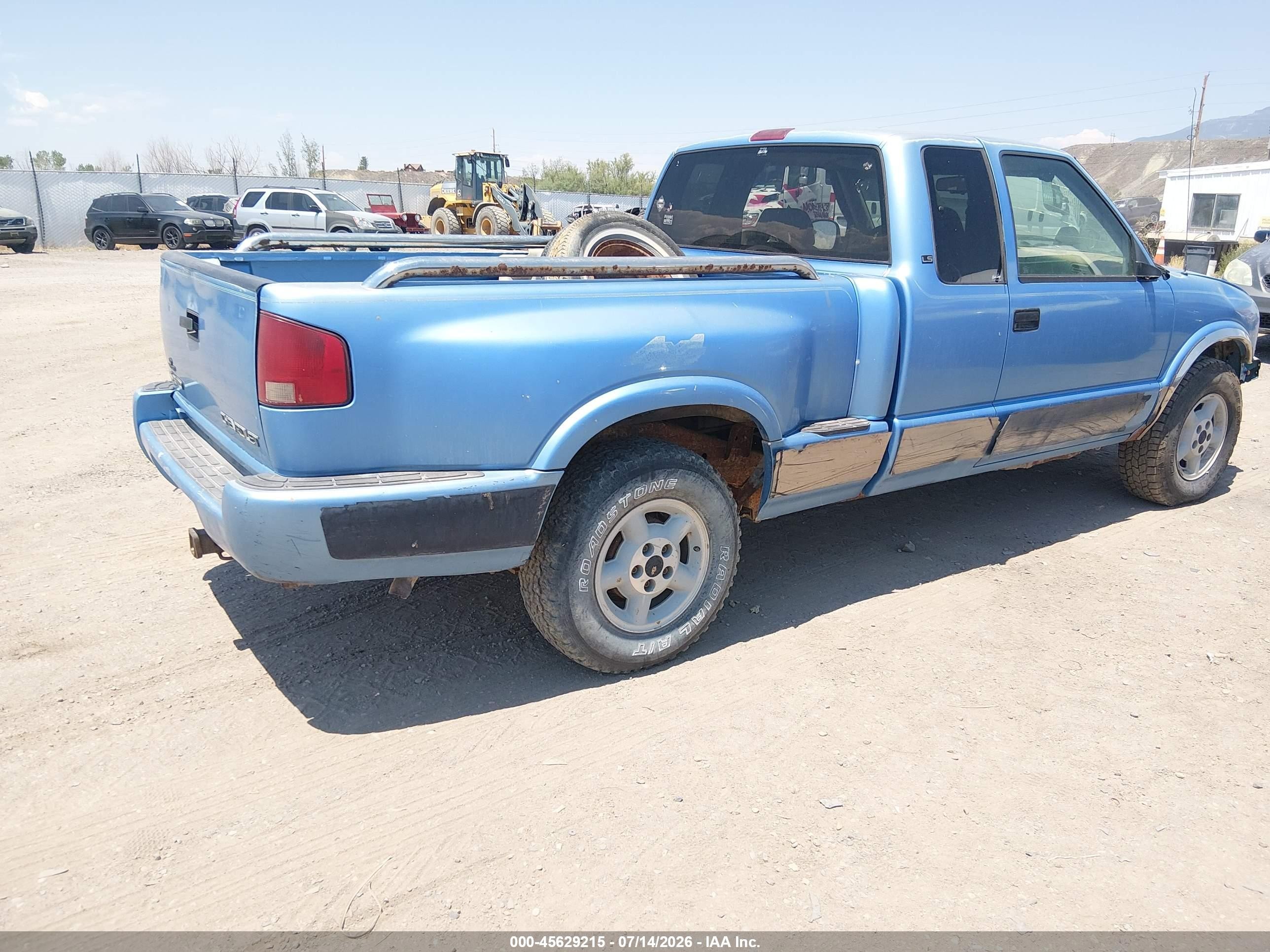 1996 Chevrolet S Truck S10 Синий vin: 1GCDT19W6T8225678