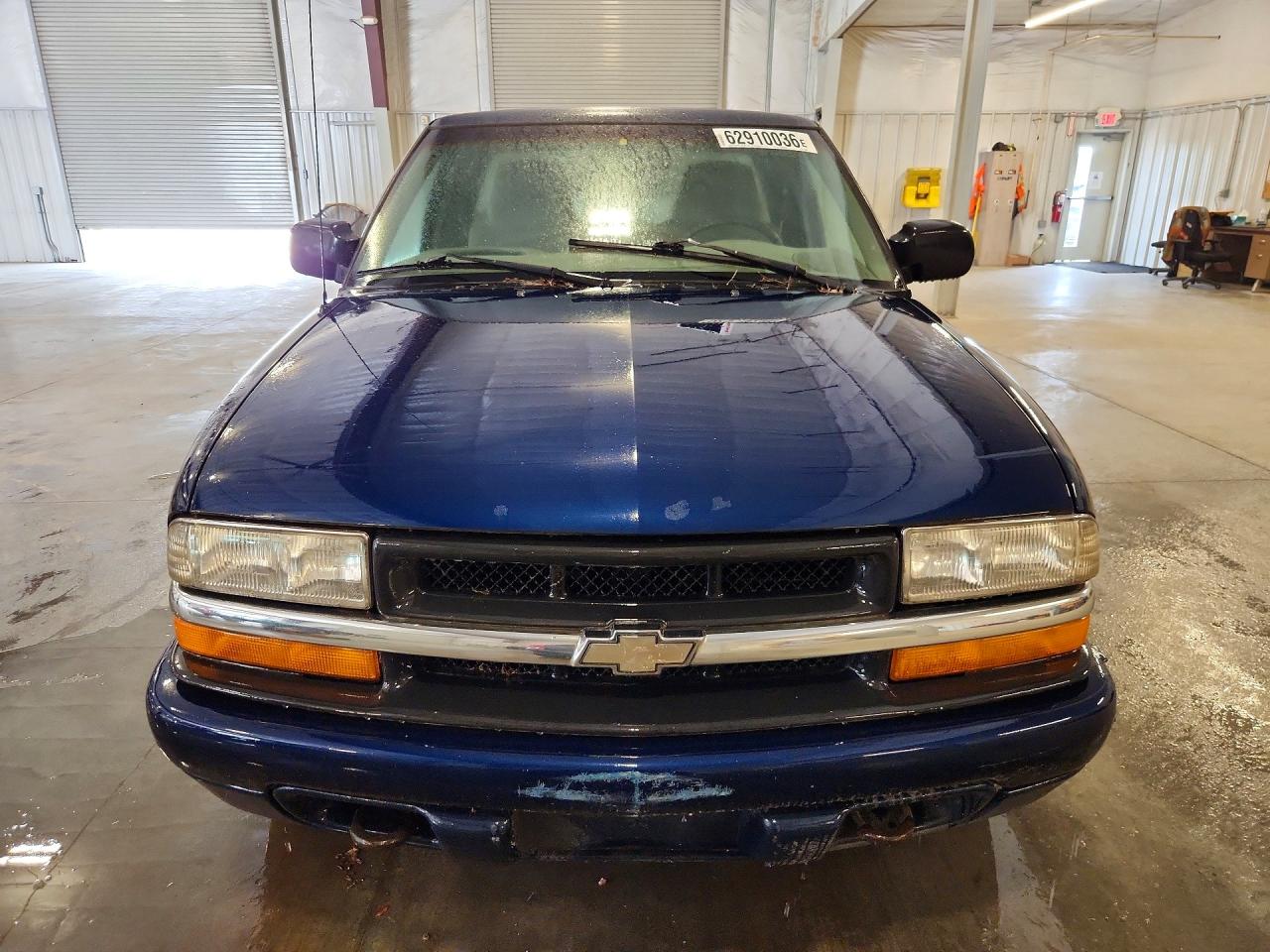 2000 Chevrolet S Truck S10 Blue vin: 1GCDT19W6Y8139925