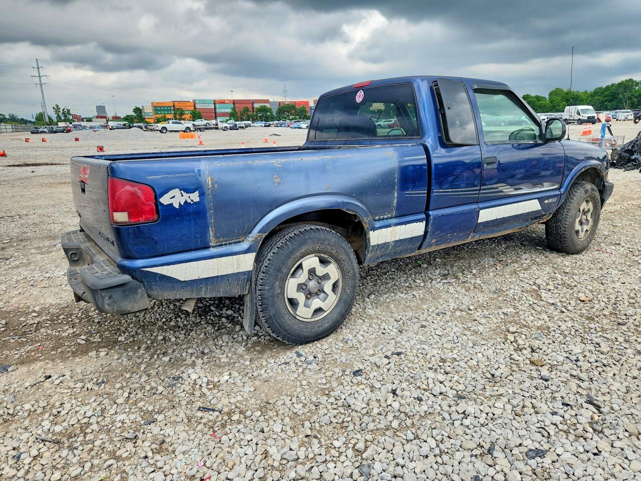 2000 Chevrolet S Truck S10 Blue vin: 1GCDT19W9Y8102884