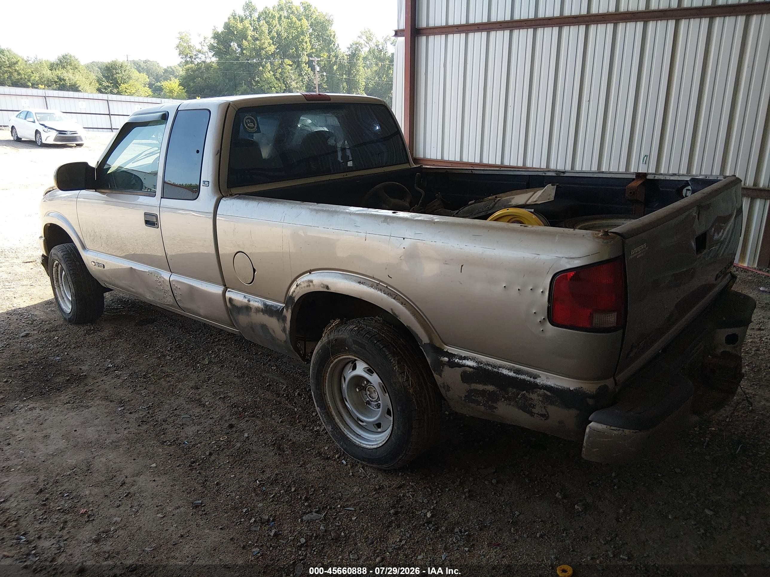 1999 Chevrolet S-10 Ls Желто-коричневый vin: 1GCDT19X1X8161435