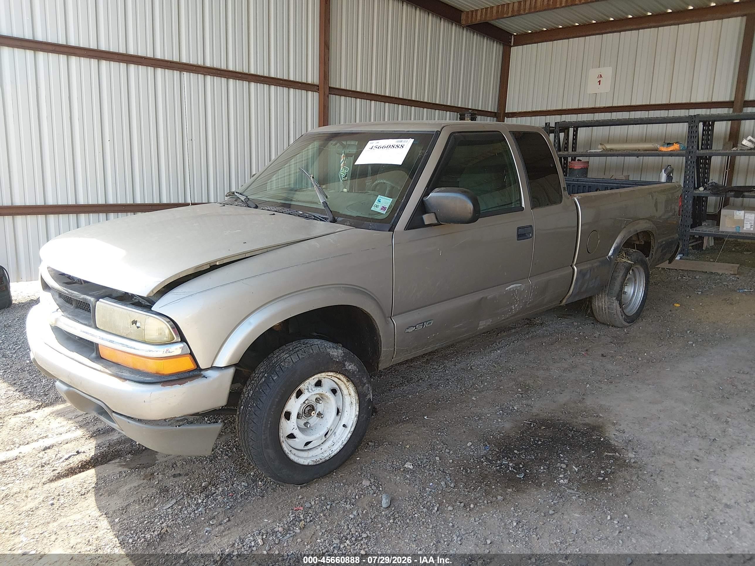 1999 Chevrolet S-10 Ls Желто-коричневый vin: 1GCDT19X1X8161435