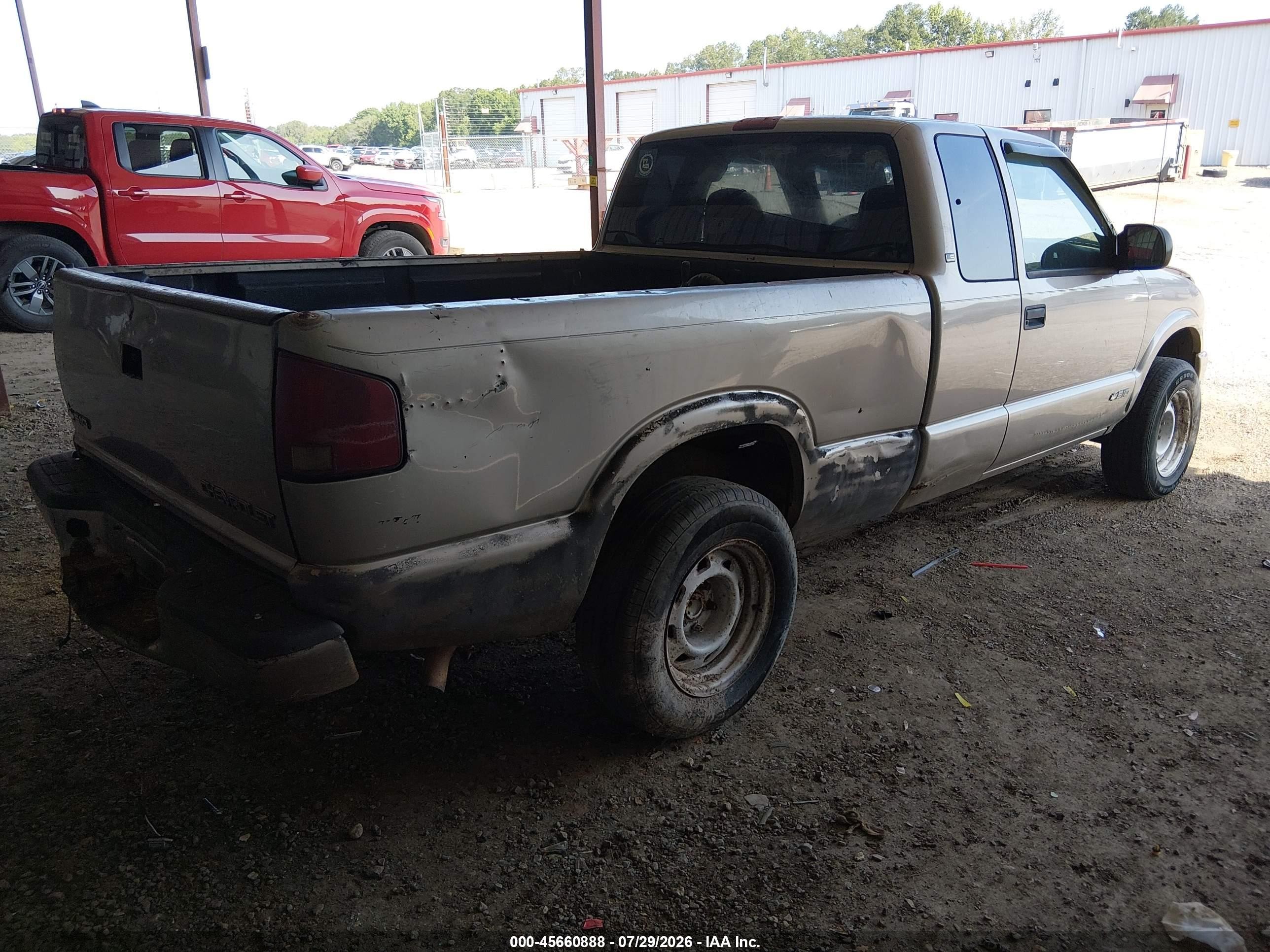 1999 Chevrolet S-10 Ls Желто-коричневый vin: 1GCDT19X1X8161435
