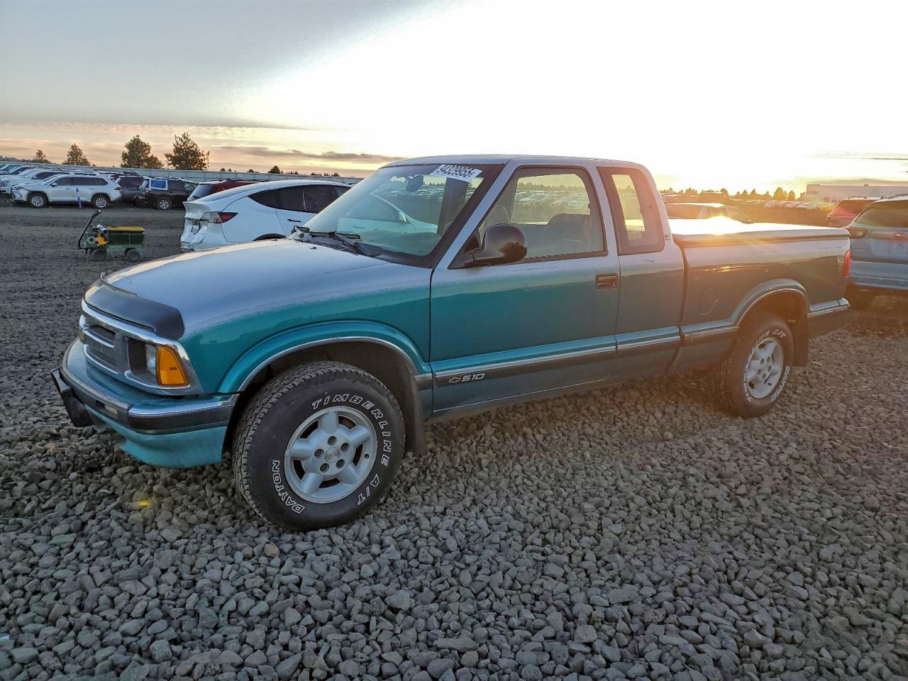 1995 Chevrolet S Truck S10 Green vin: 1GCDT19Z0S8192282