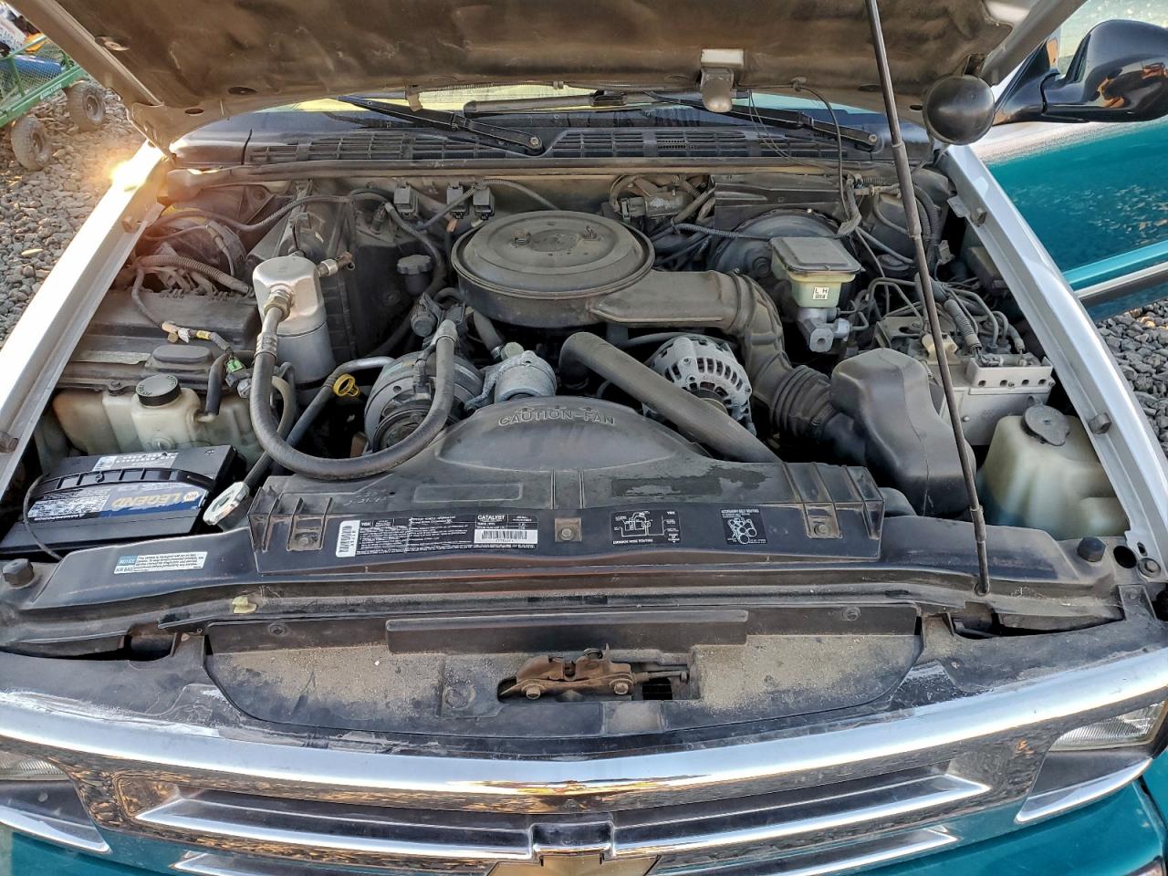 1995 Chevrolet S Truck S10 Green vin: 1GCDT19Z0S8192282