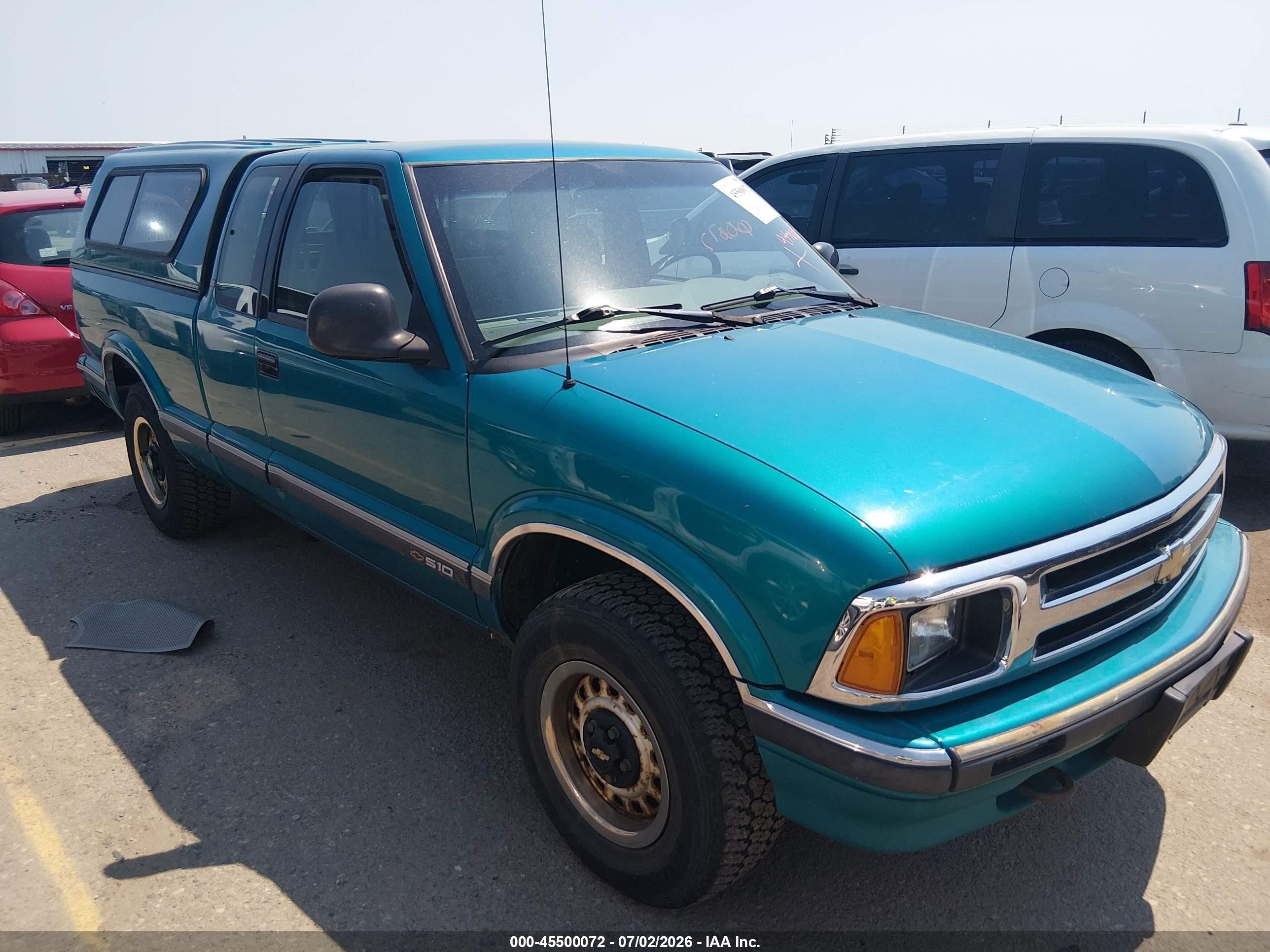 1994 Chevrolet S Truck S10 Green vin: 1GCDT19Z2RK135868