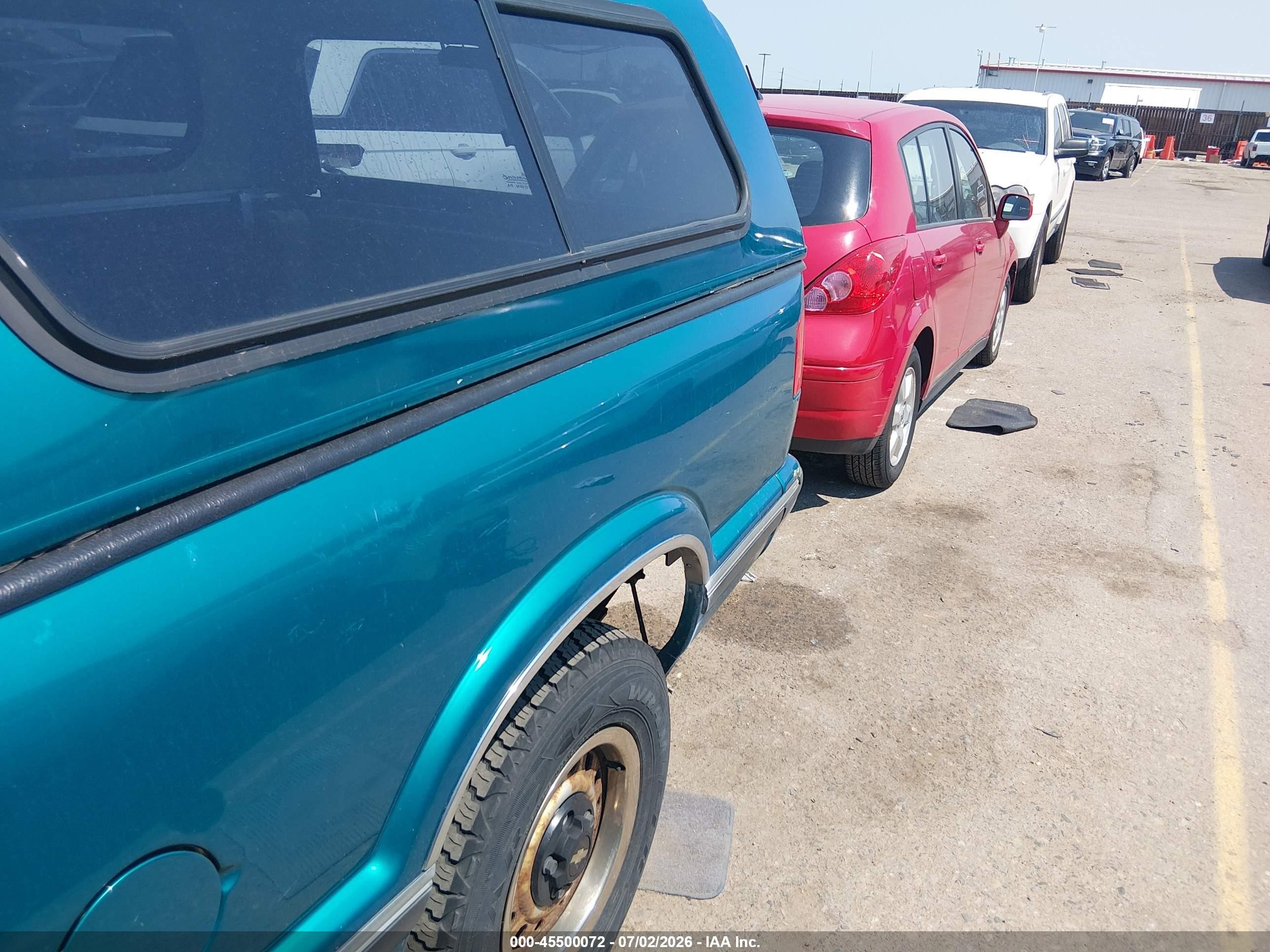 1994 Chevrolet S Truck S10 Green vin: 1GCDT19Z2RK135868