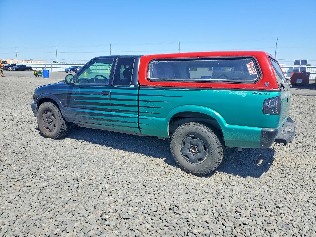 1995 Chevrolet S Truck S10 Green vin: 1GCDT19Z3S8225789